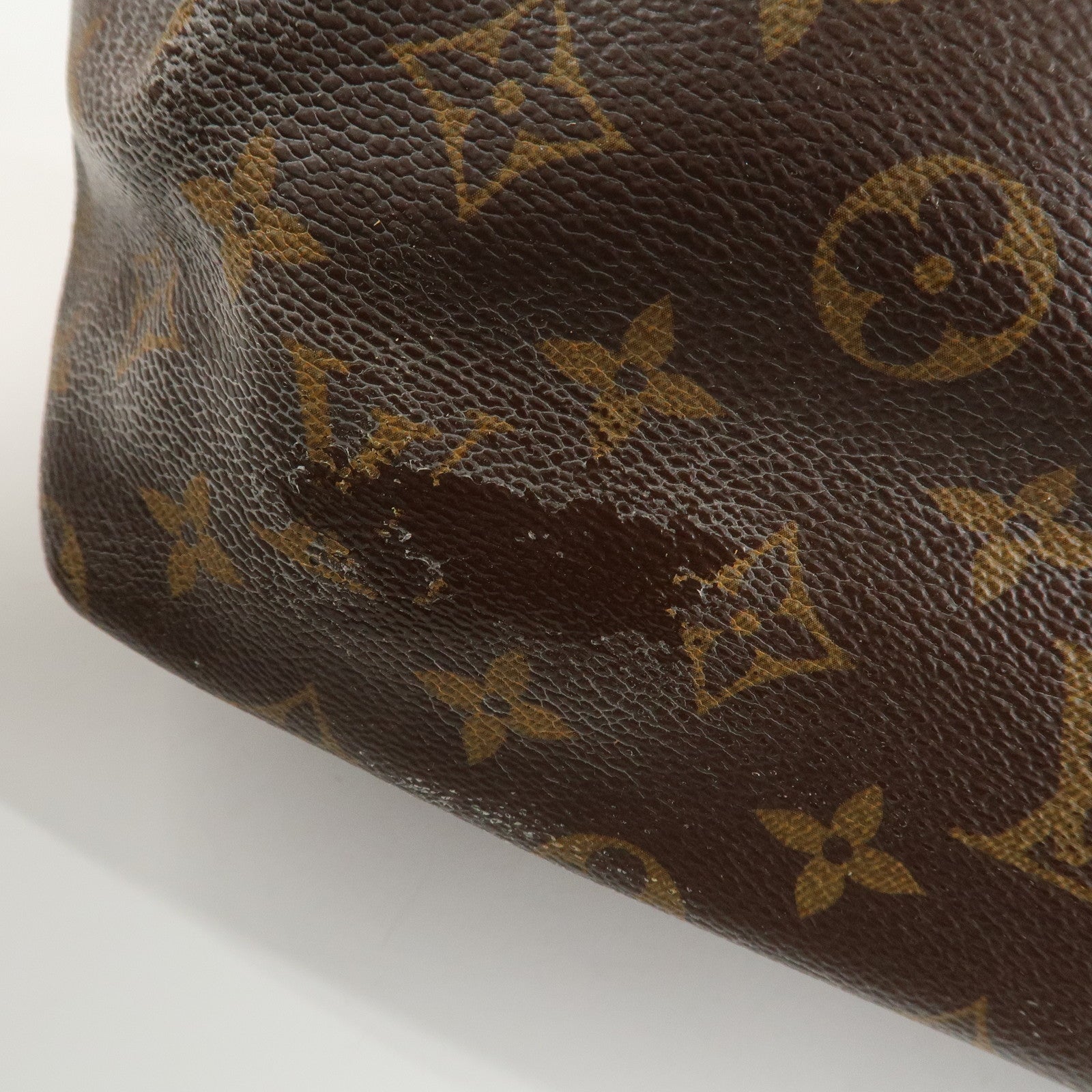 Louis Vuitton Monogram Turenne PM 2Way Hand Bag Brown M48813 Used