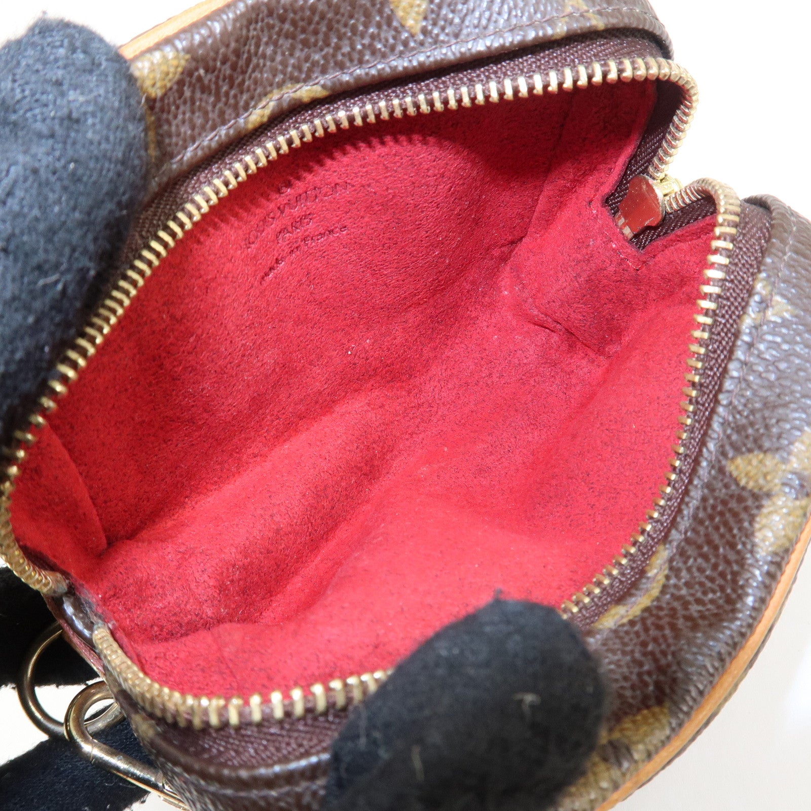 Louis Vuitton Monogram Trousse Wapity Pouch Camera Case M58030 Used