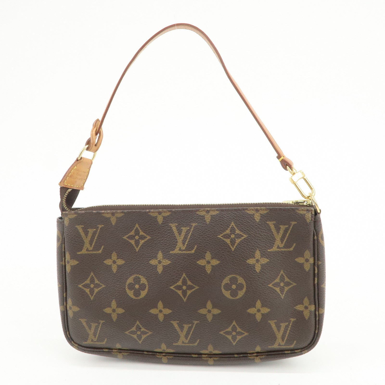 Louis Vuitton Monogram Pochette Accessoires Pouch Hand Bag M51980