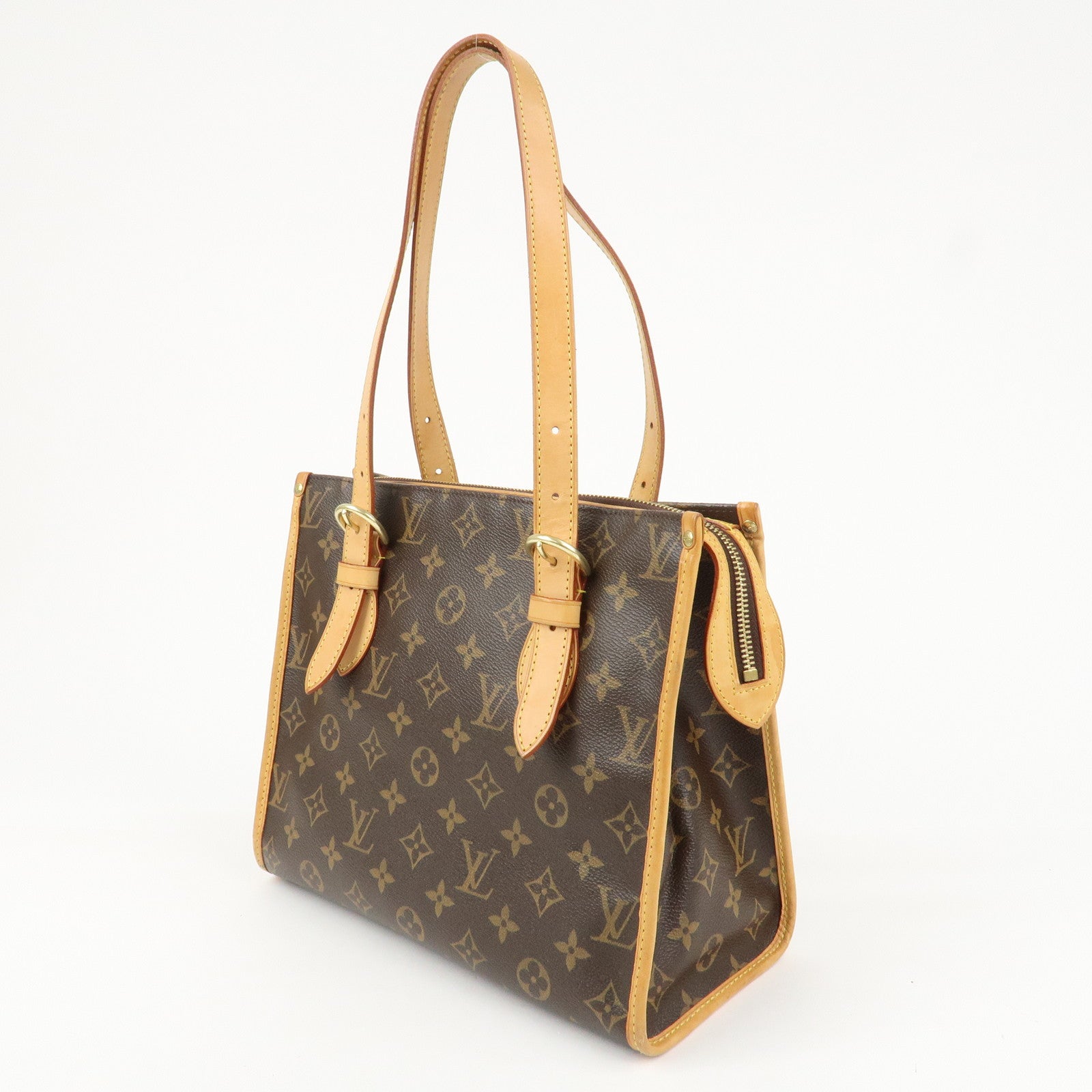 Louis Vuitton Monogram Popincourt Haut Shoulder Bag Brown M40007