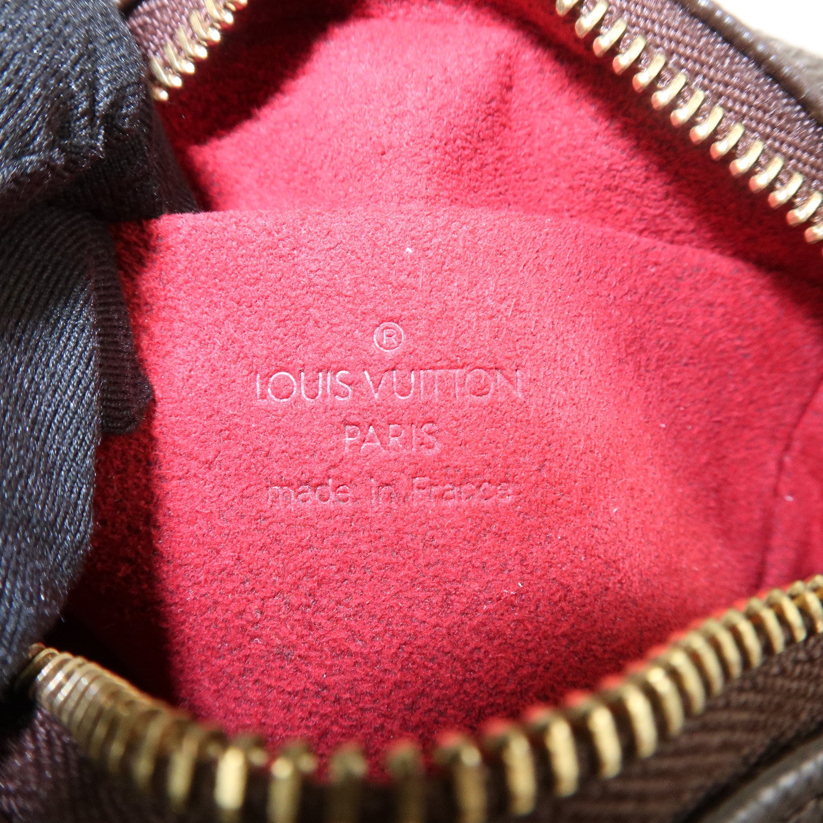 Louis Vuitton Monogram Trousse Wapity Pouch Camera Case M58030 Used