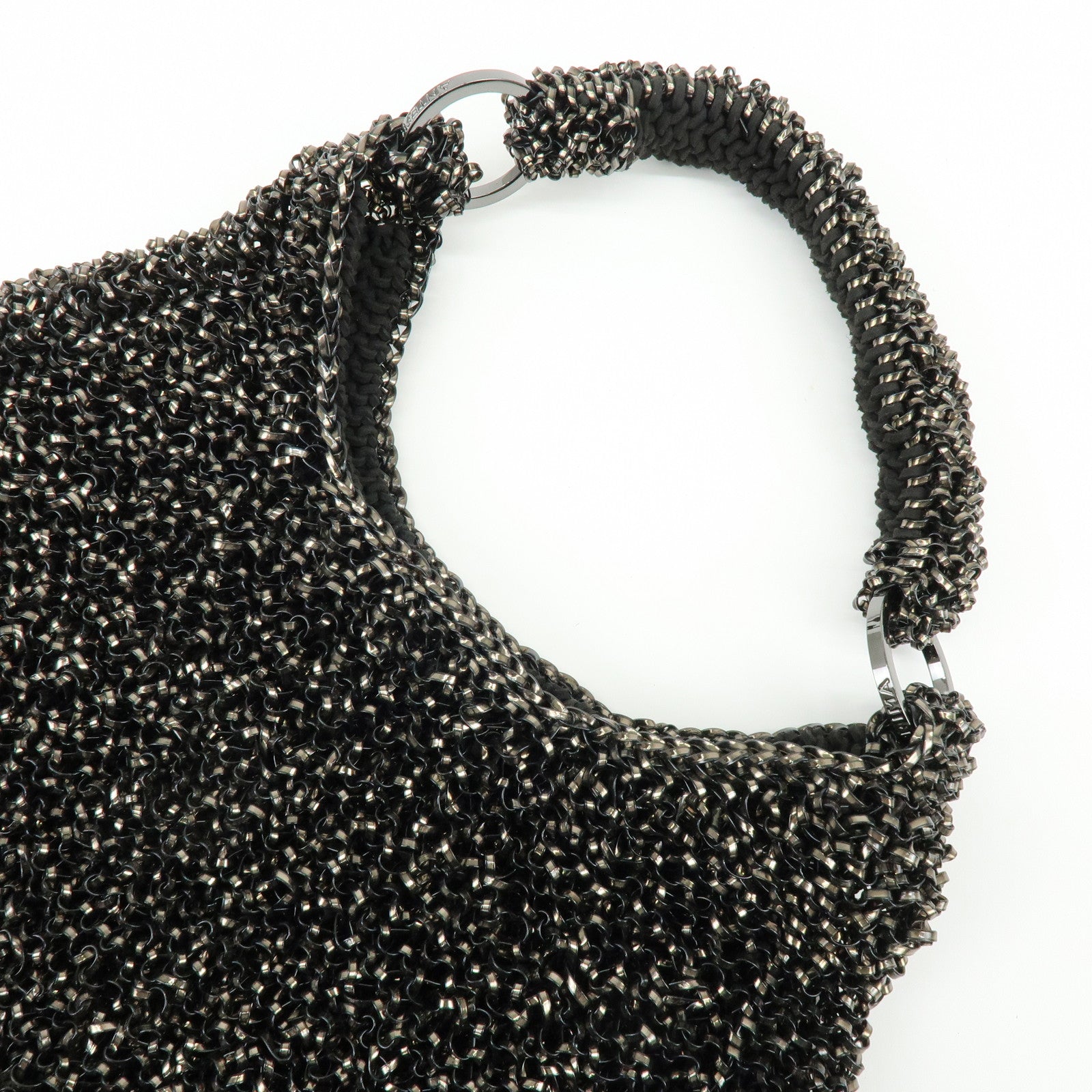 ANTEPRIMA Wire Bag PVC Shoulder Bag Hand Bag Black