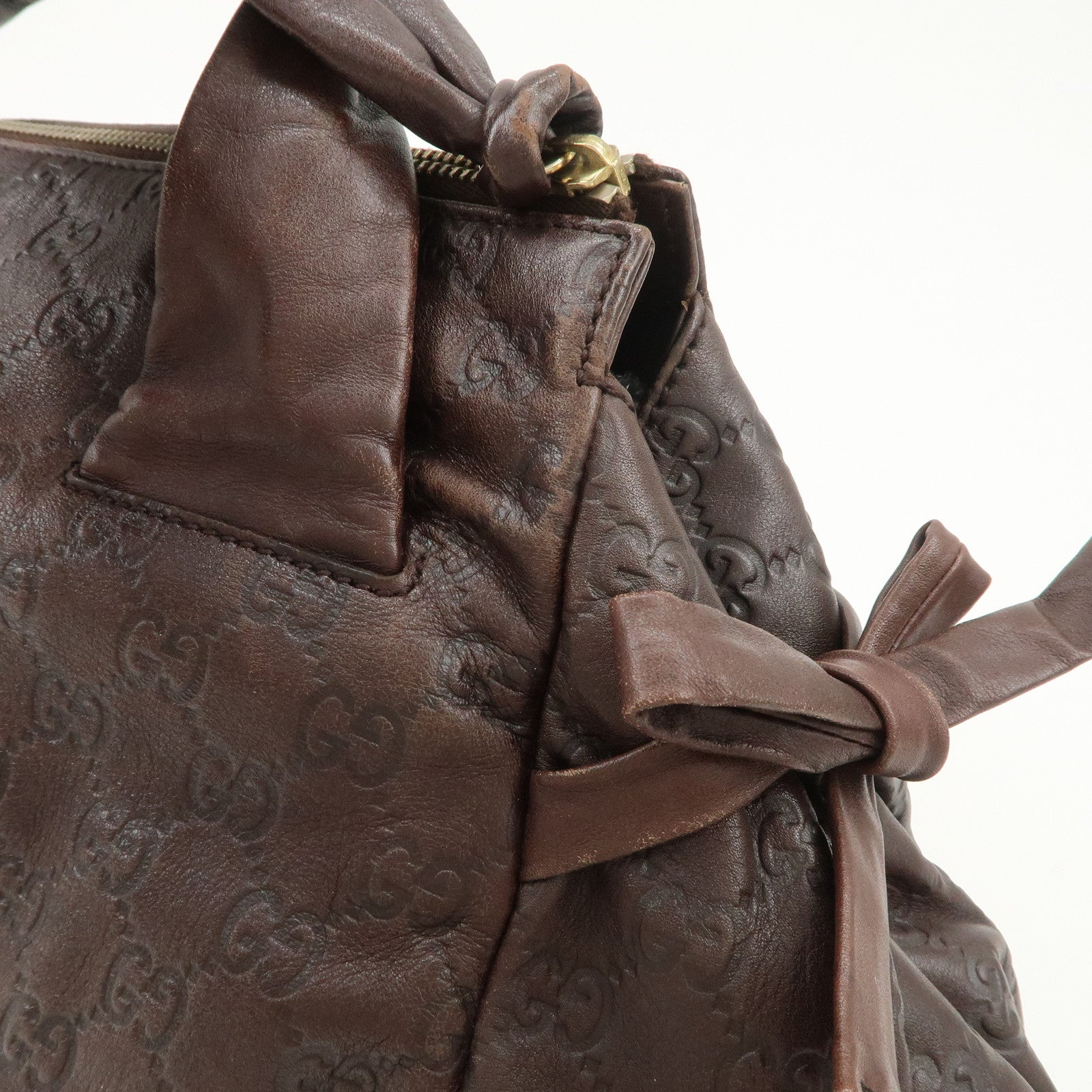 GUCCI Hysteria Guccissima Leather Hand Bag Shoulder Bag 197020