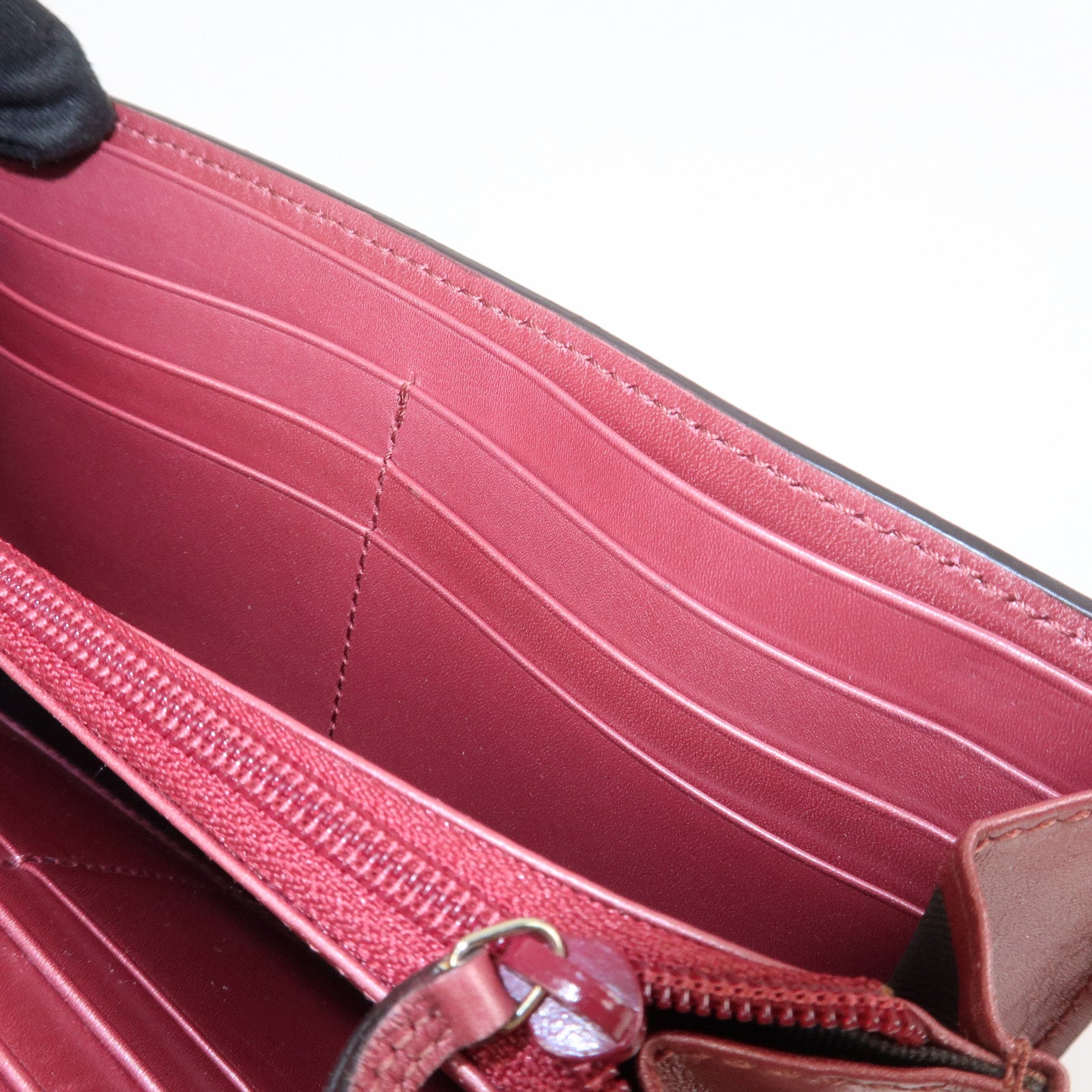 GUCCI Guccissima Interlocking G Lovely Heart Long Wallet 251861