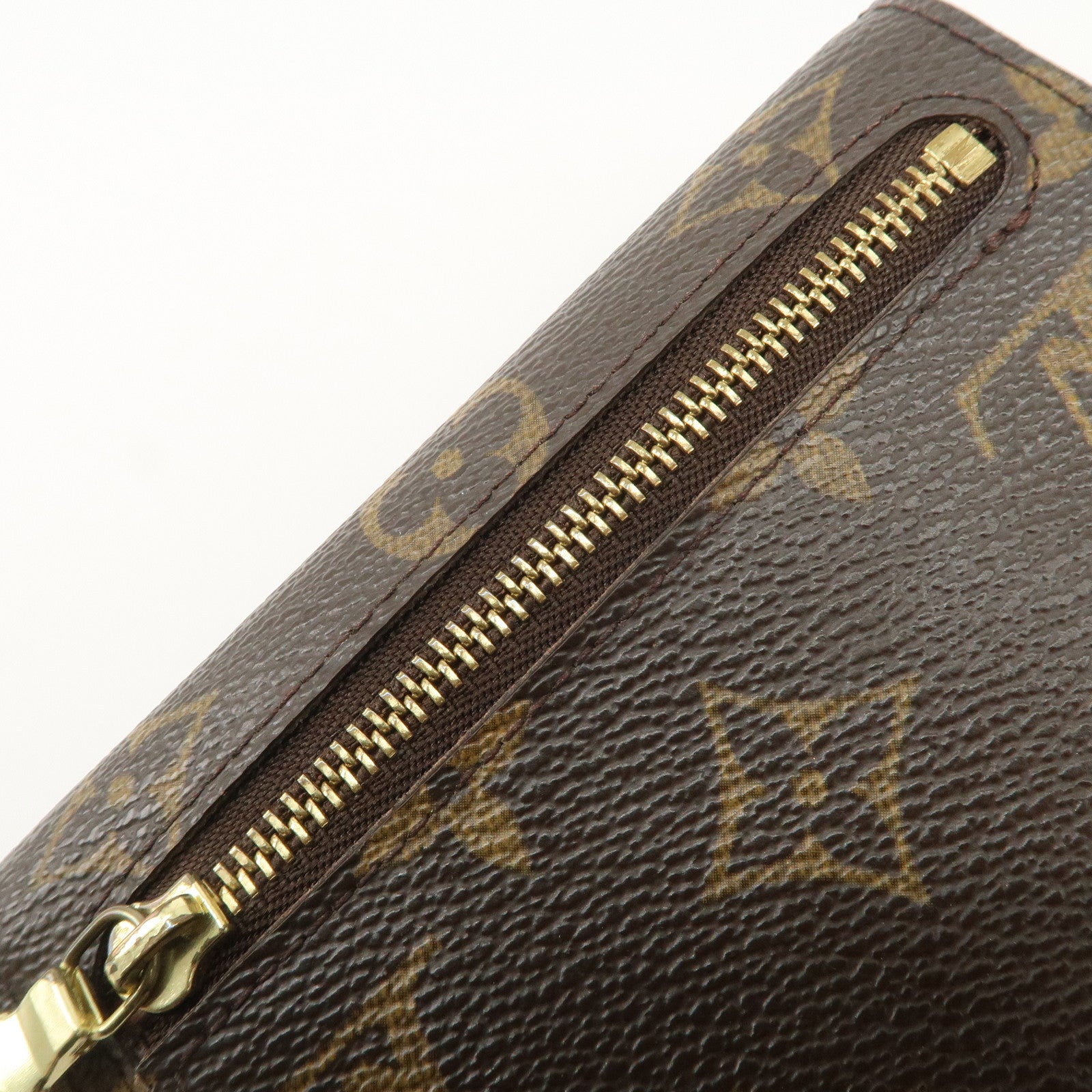 Louis Vuitton Monogram Portefeuille Koala Wallet Brown M58013 Used