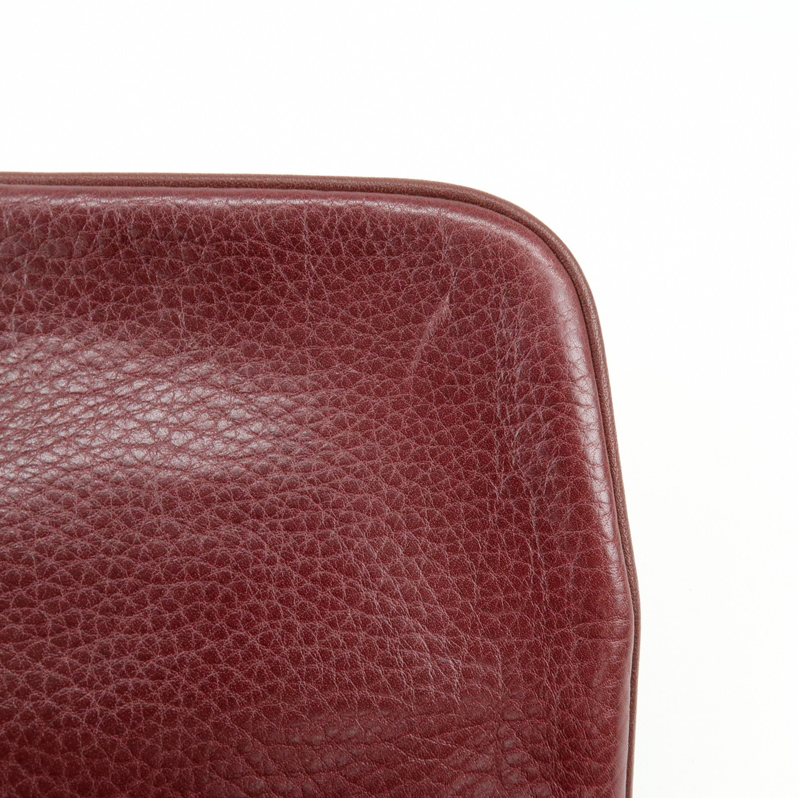 Cartier Must de Cartier Leather Shoulder Bag Crossbody Bag Bordeaux