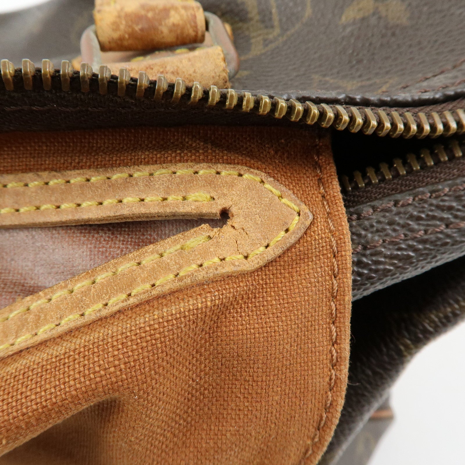 Louis Vuitton Monogram Speedy 25 Boston Bag Hand Bag Brown M41528