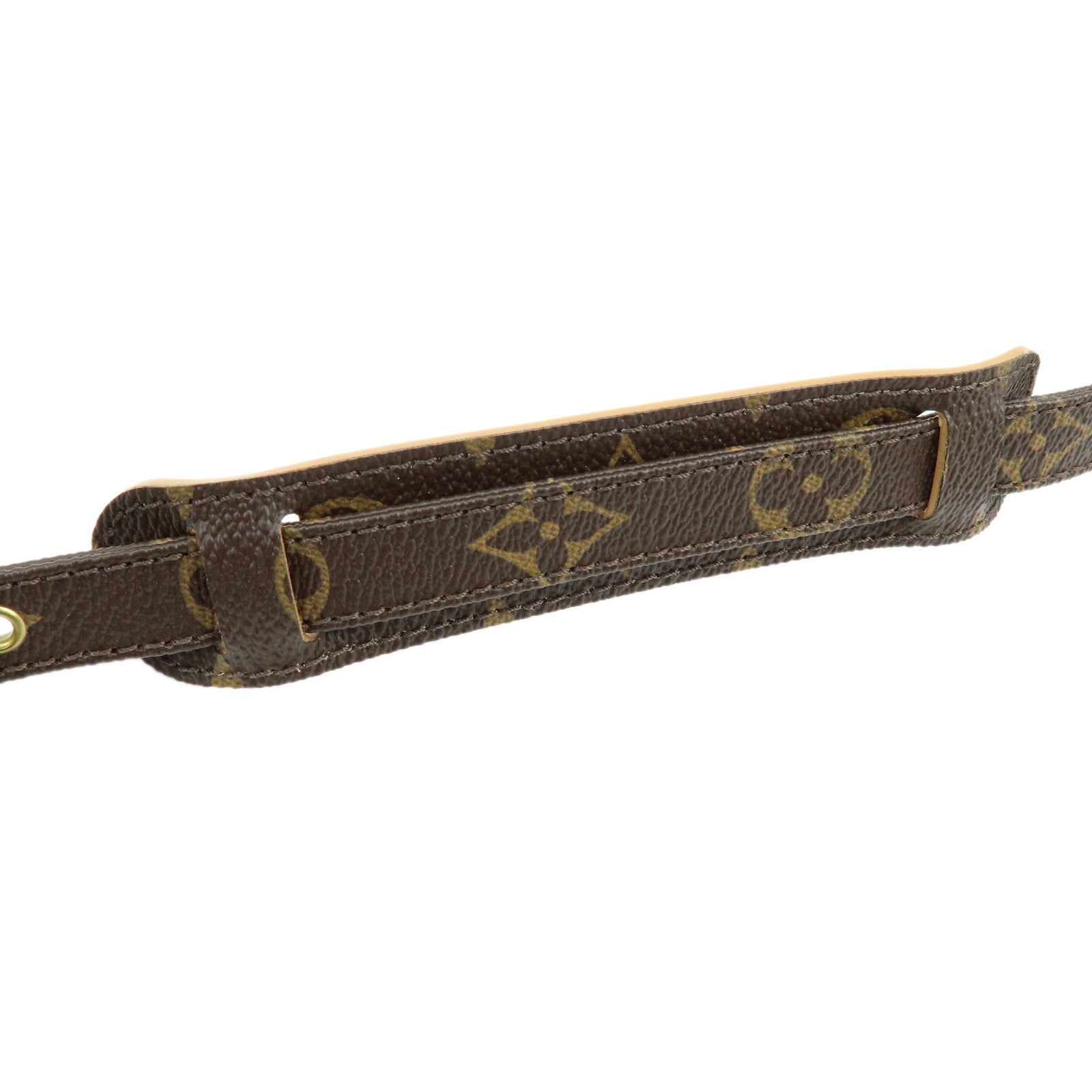 Louis Vuitton Monogram Adjustable Shoulder Strap Brown 120cm J52315