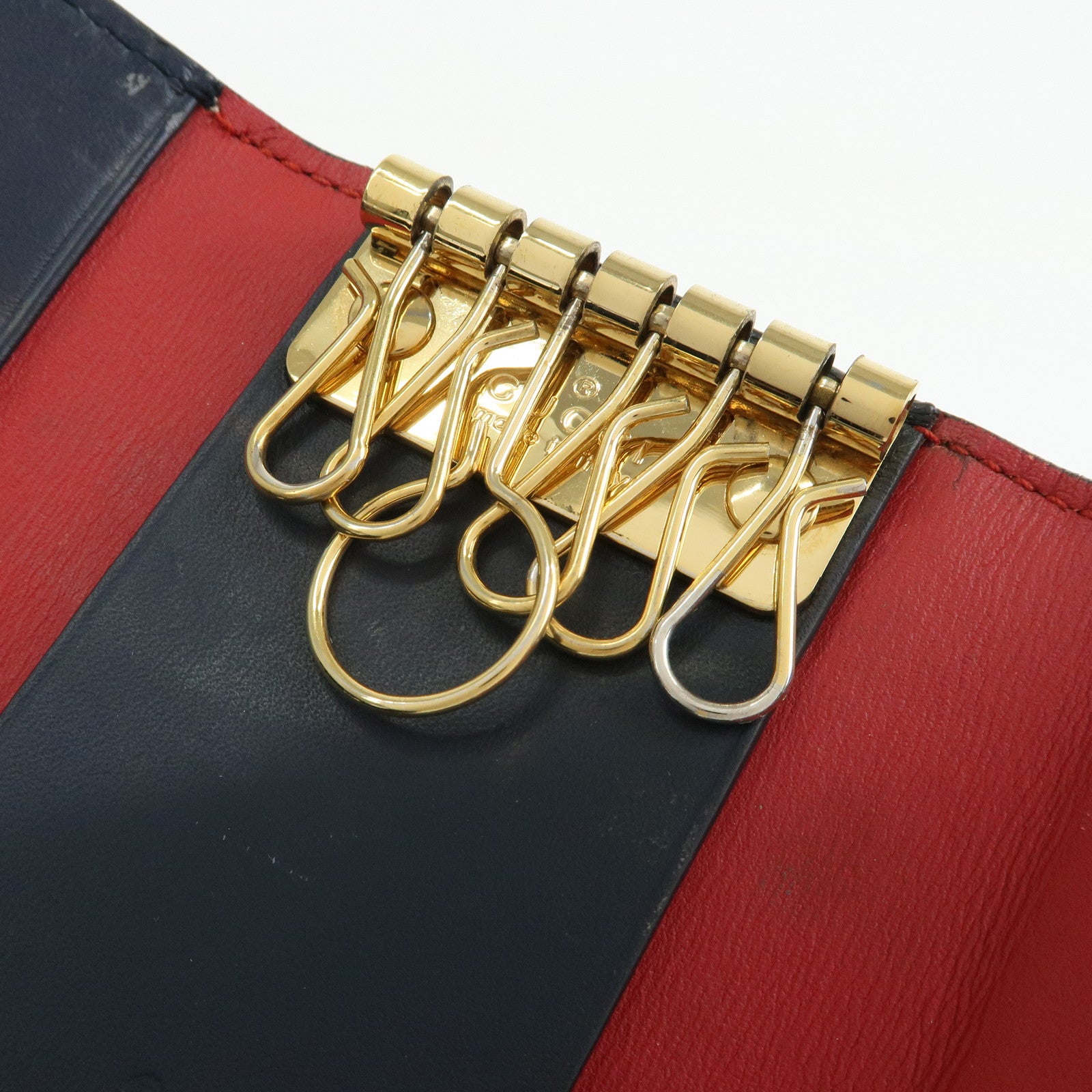 GUCCI Sherry Set of 2 GG Supreme Canvas Wallet 658634 435292