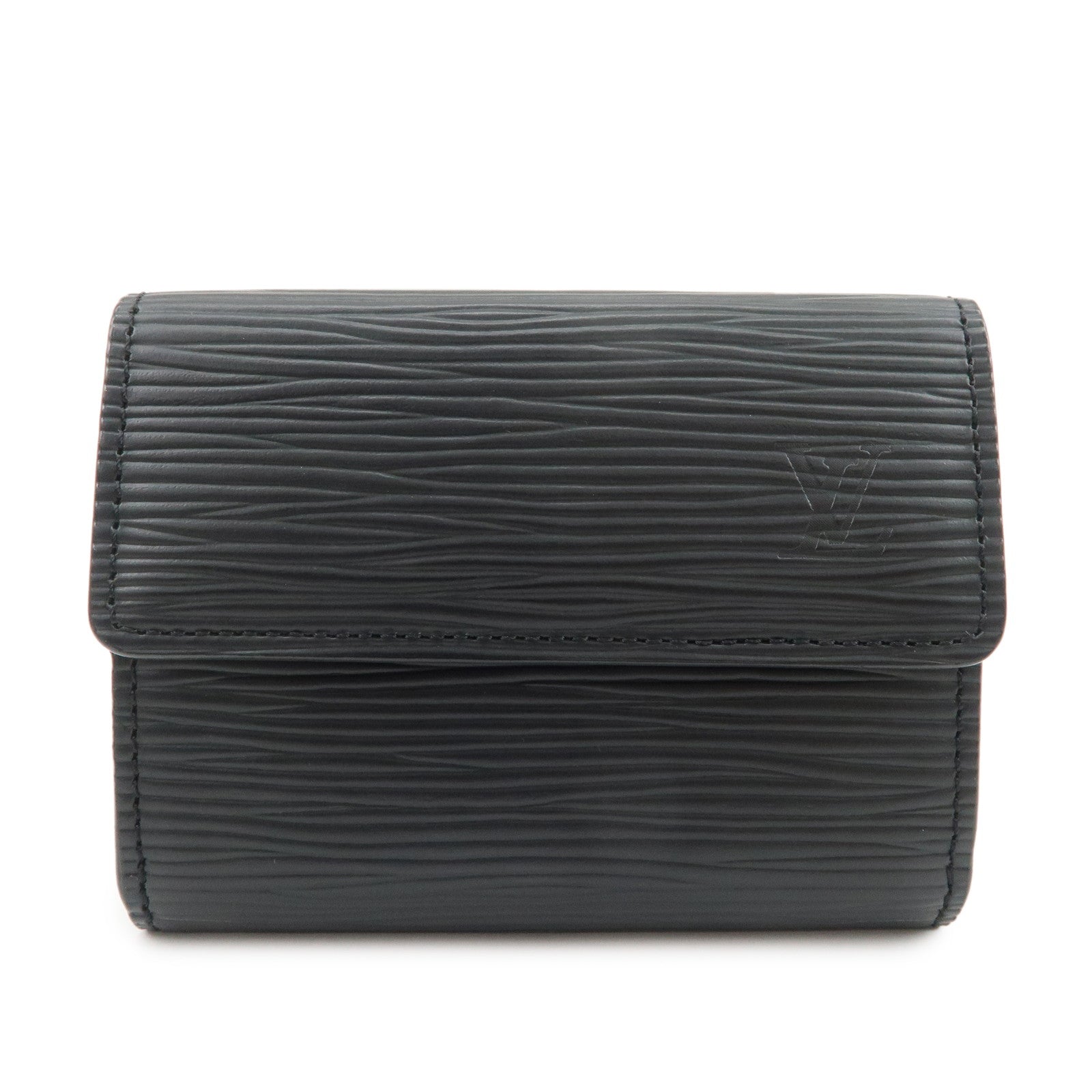 Louis Vuitton Epi Leather Ludlow Coin Case Card Case Noir M63302