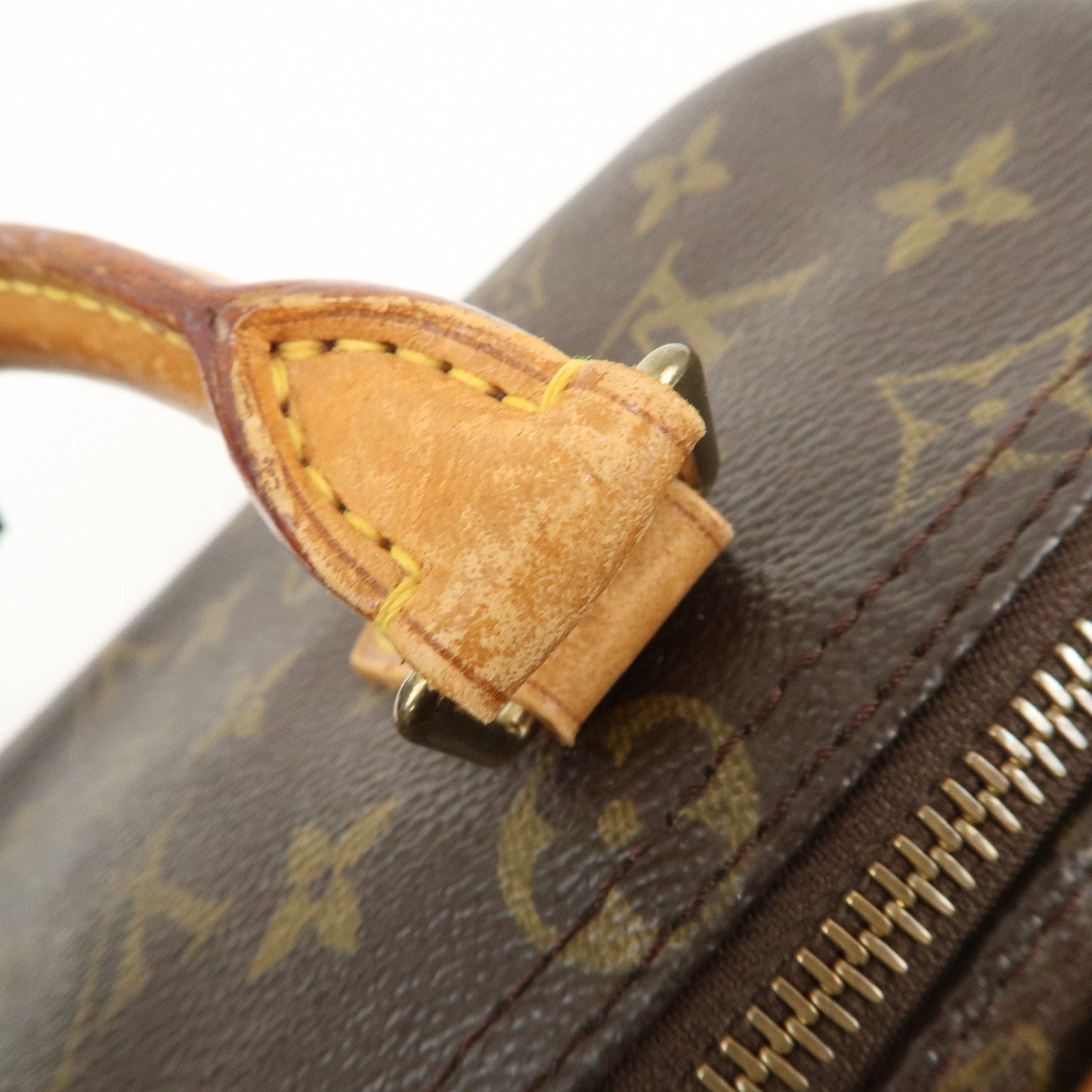 Louis Vuitton Monogram Speedy 25 Boston Bag Hand Bag Brown M41528