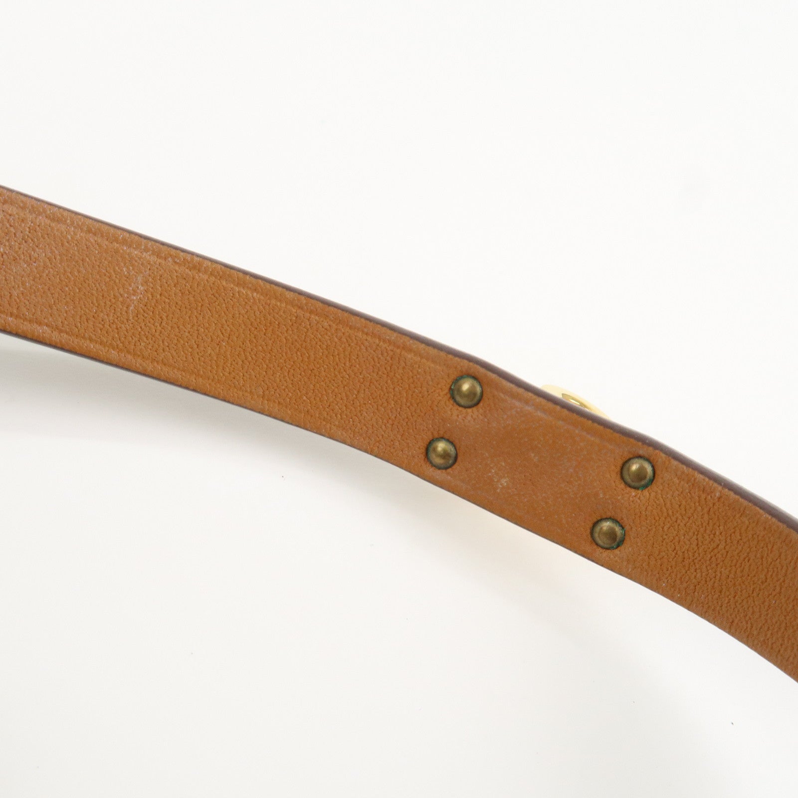 HERMÈS Mini Kelly Double Tour Leather Bracelet Greige