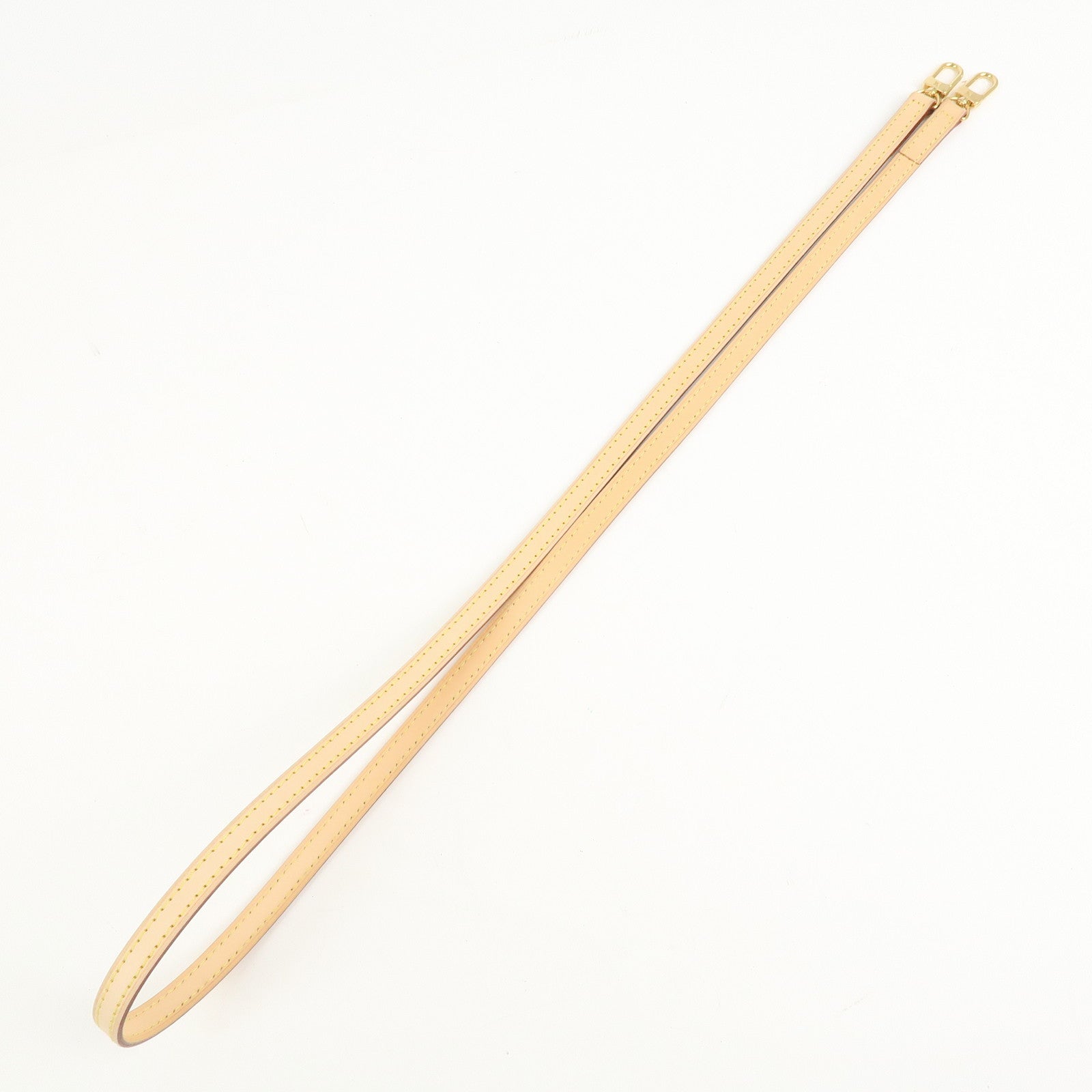Louis Vuitton Nume Leather Shoulder Strap 120cm Natural J00145