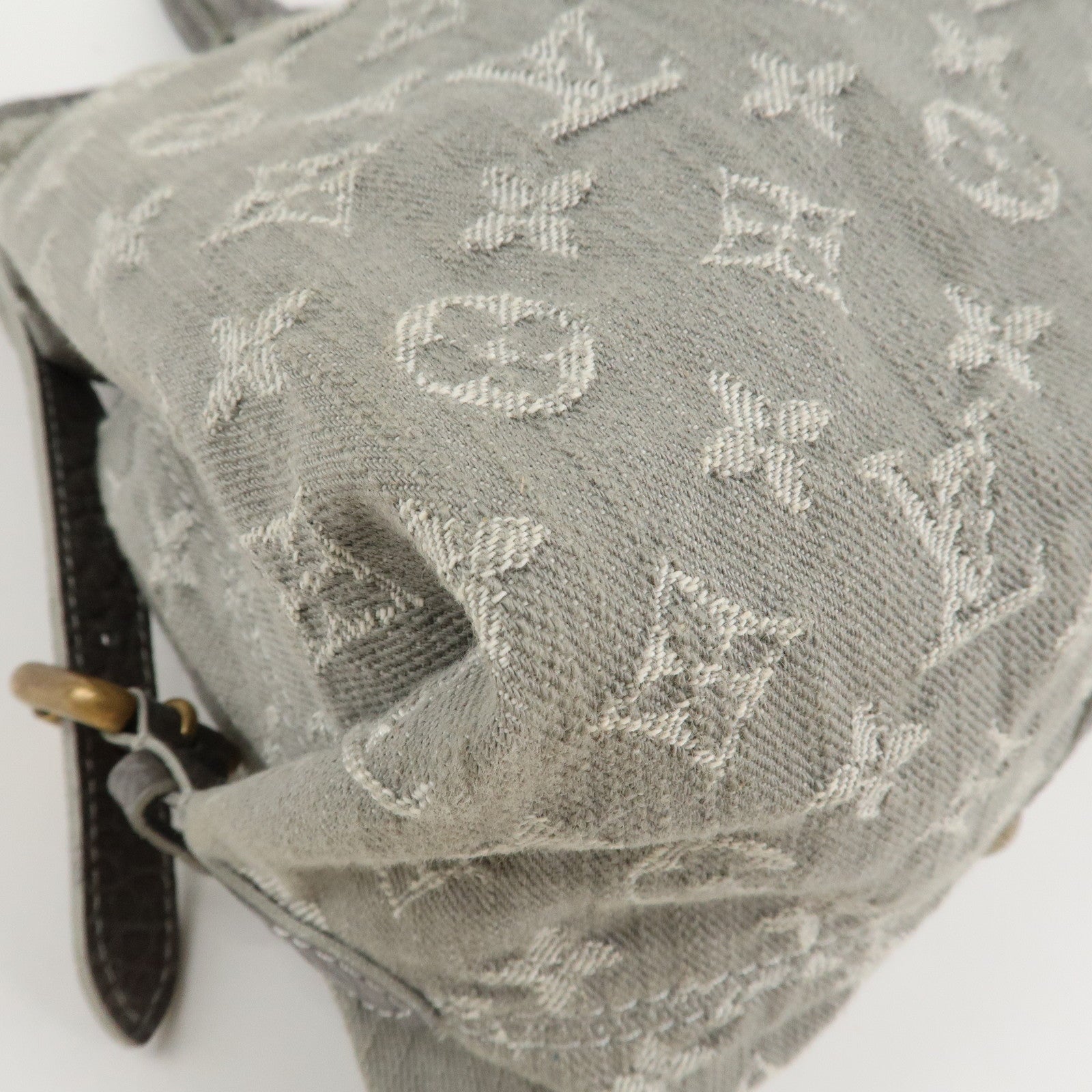 Louis Vuitton Monogram Denim Neo Cabby MM 2Way Bag M95837 Used