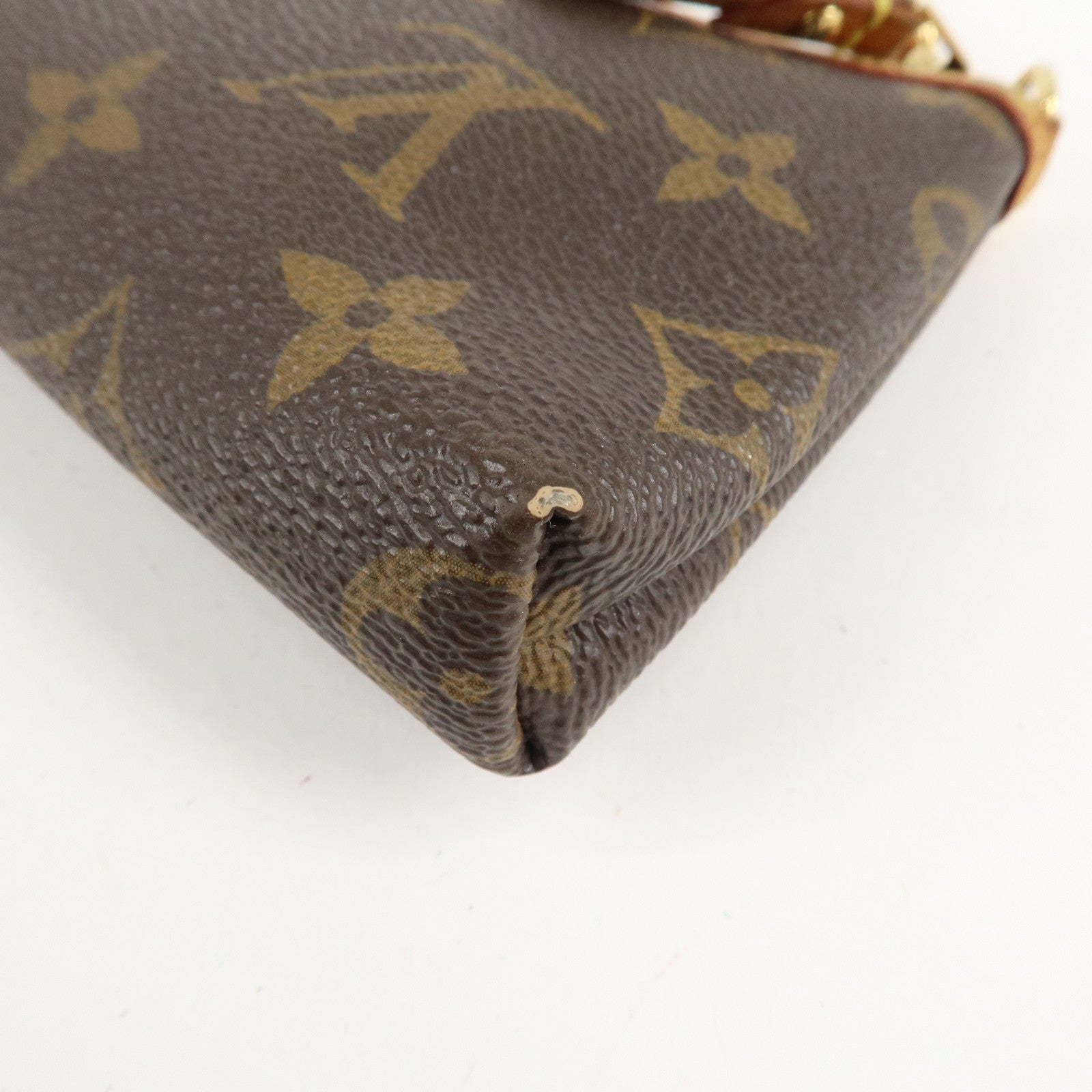 Louis Vuitton Monogram Mini Pochette Delightful Pouch M40309 Used