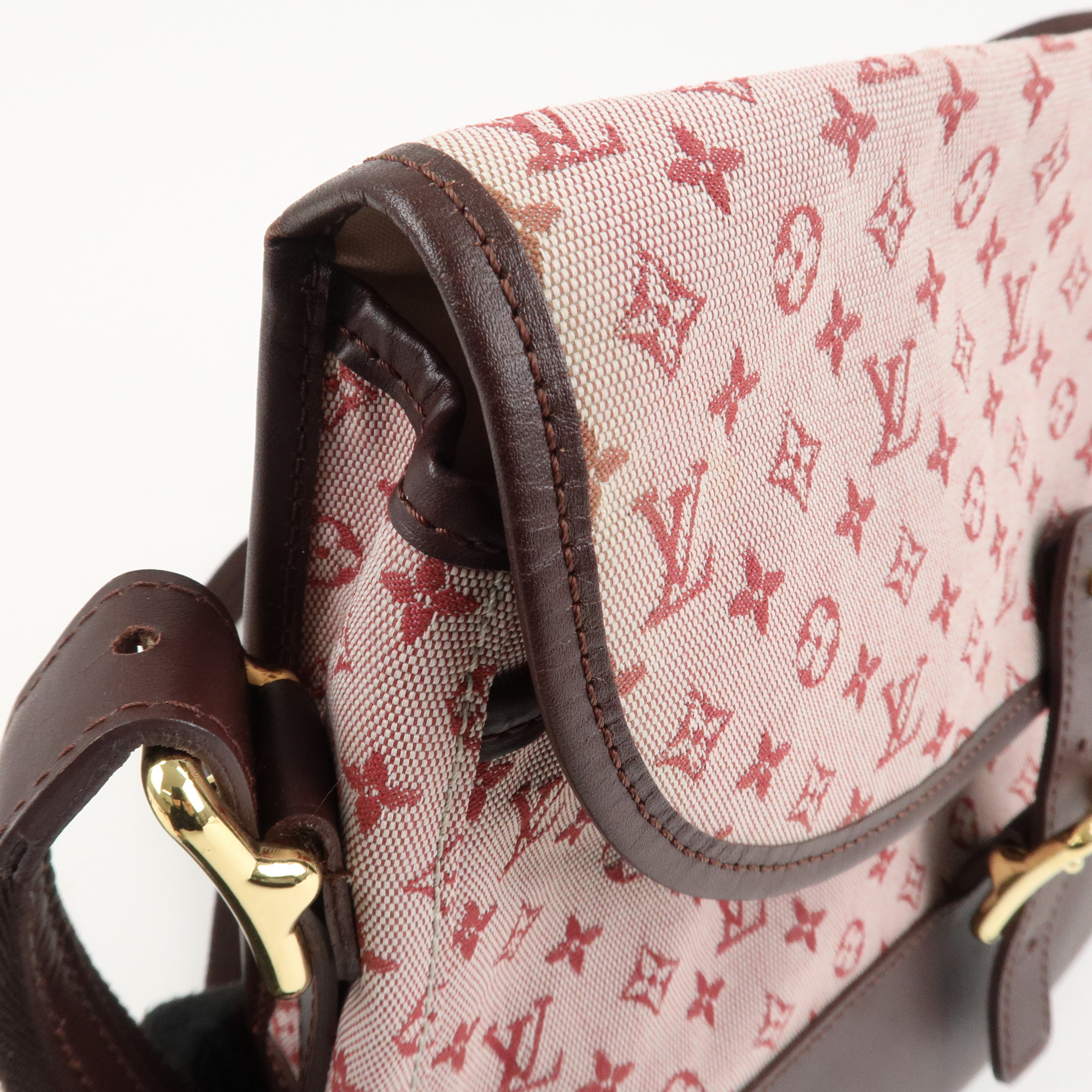 Louis Vuitton Monogram Mini Berangere Shoulder Bag Cerise M92671 Used
