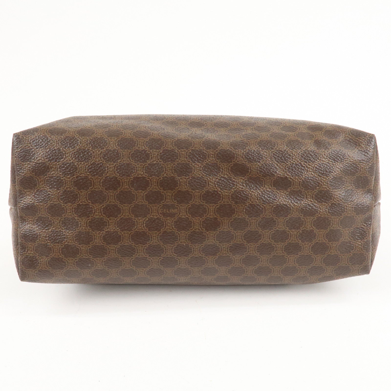 CELINE Set of 2 Macadam PVC Leather 2Way Bag Clutch Bag Pouch Used