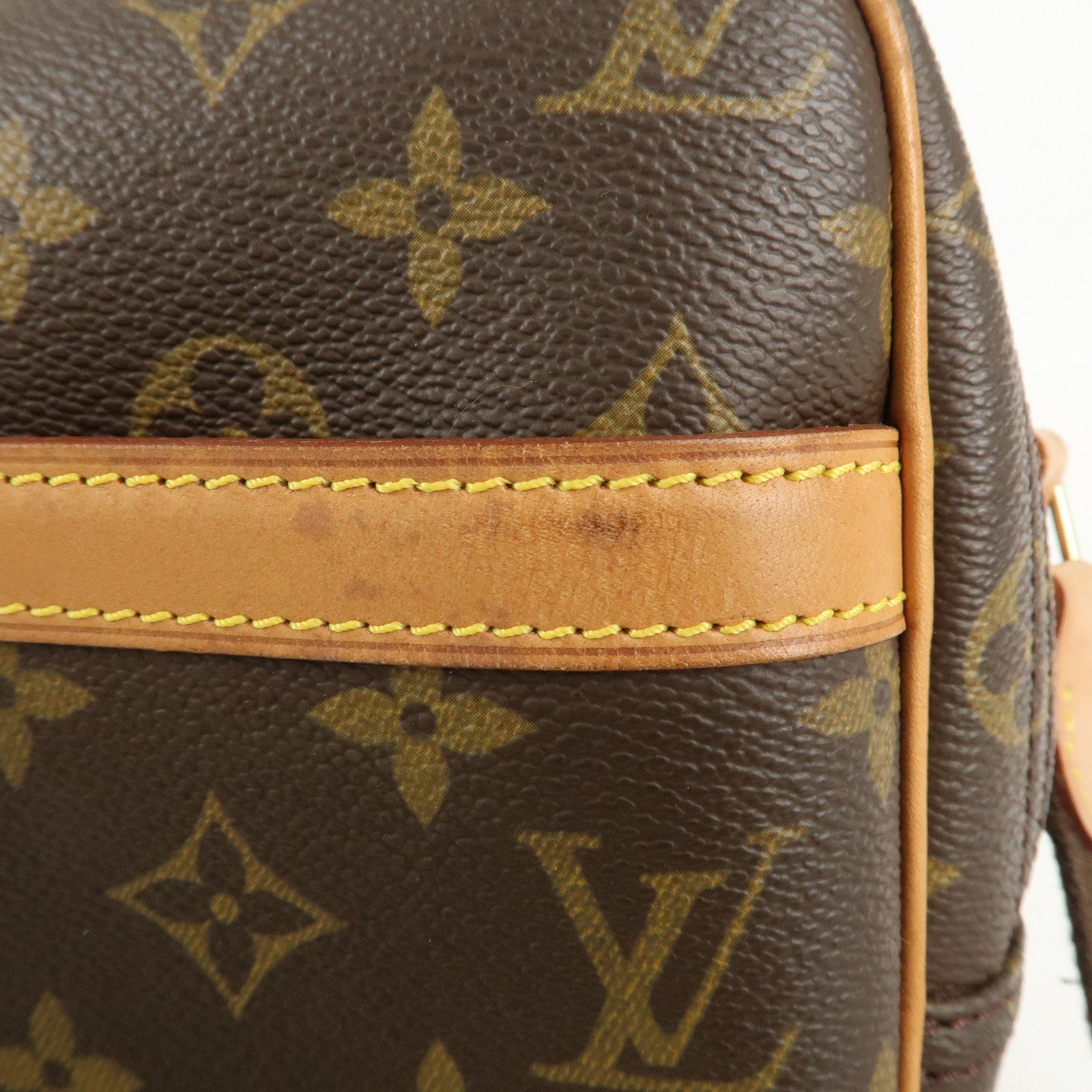 Louis Vuitton Monogram Reporter PM Shoulder Bag Brown M45254 Used