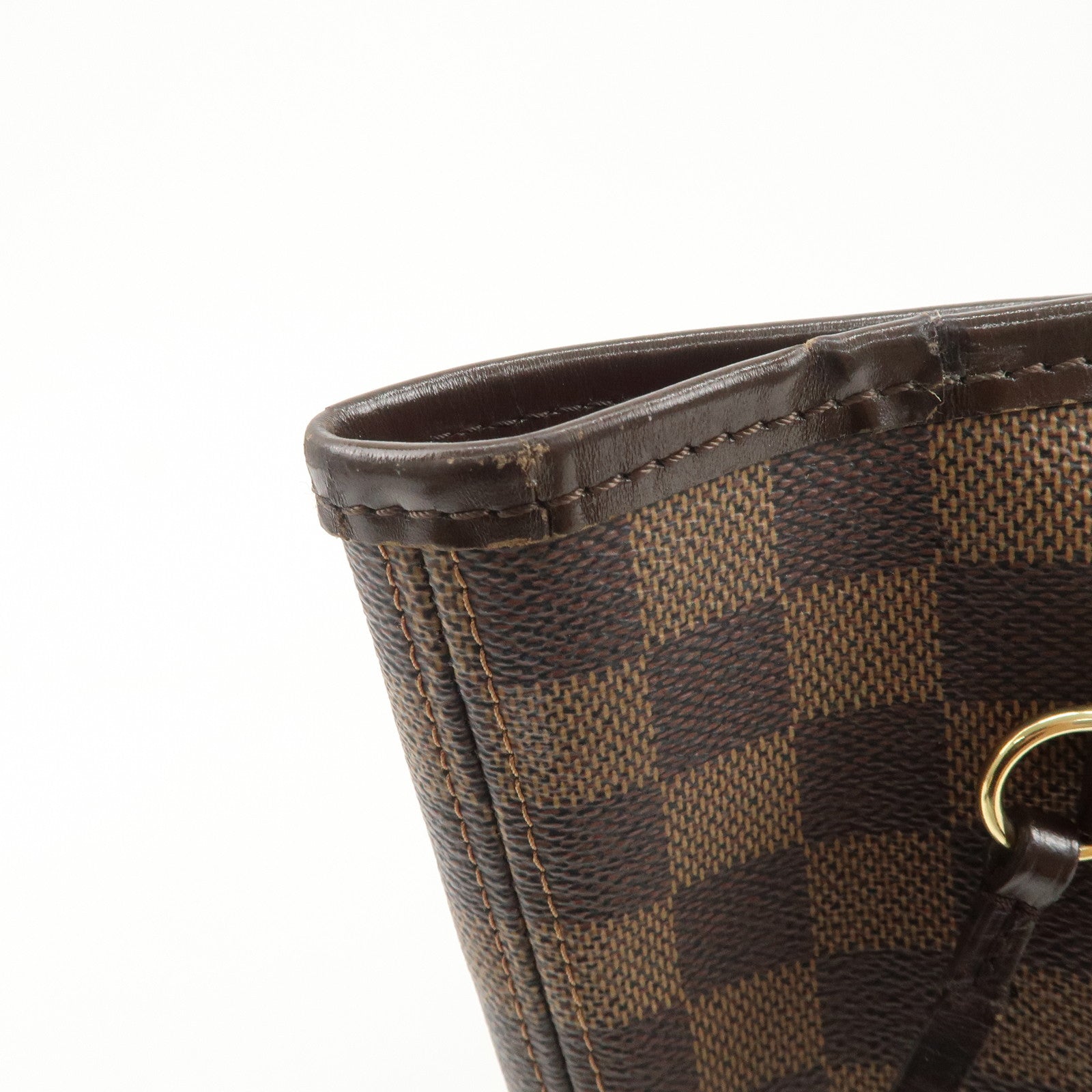 Louis Vuitton Damier Neverfull MM Tote Bag Shoulder Bag N51105 Used