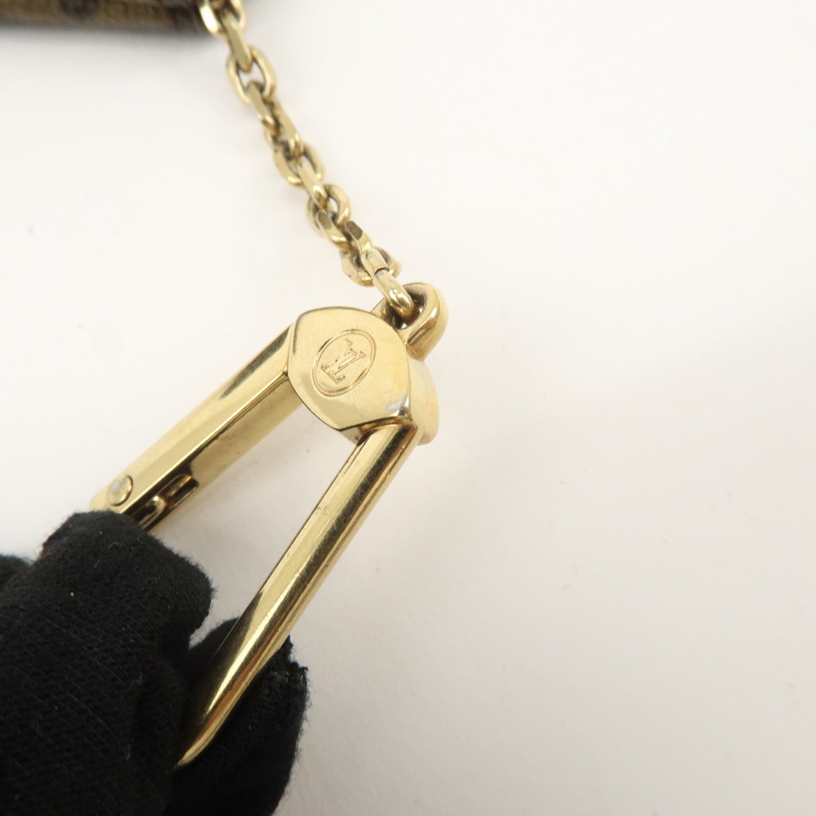 Louis Vuitton Monogram Pochette Cles Coin & Key Case M62650 Used