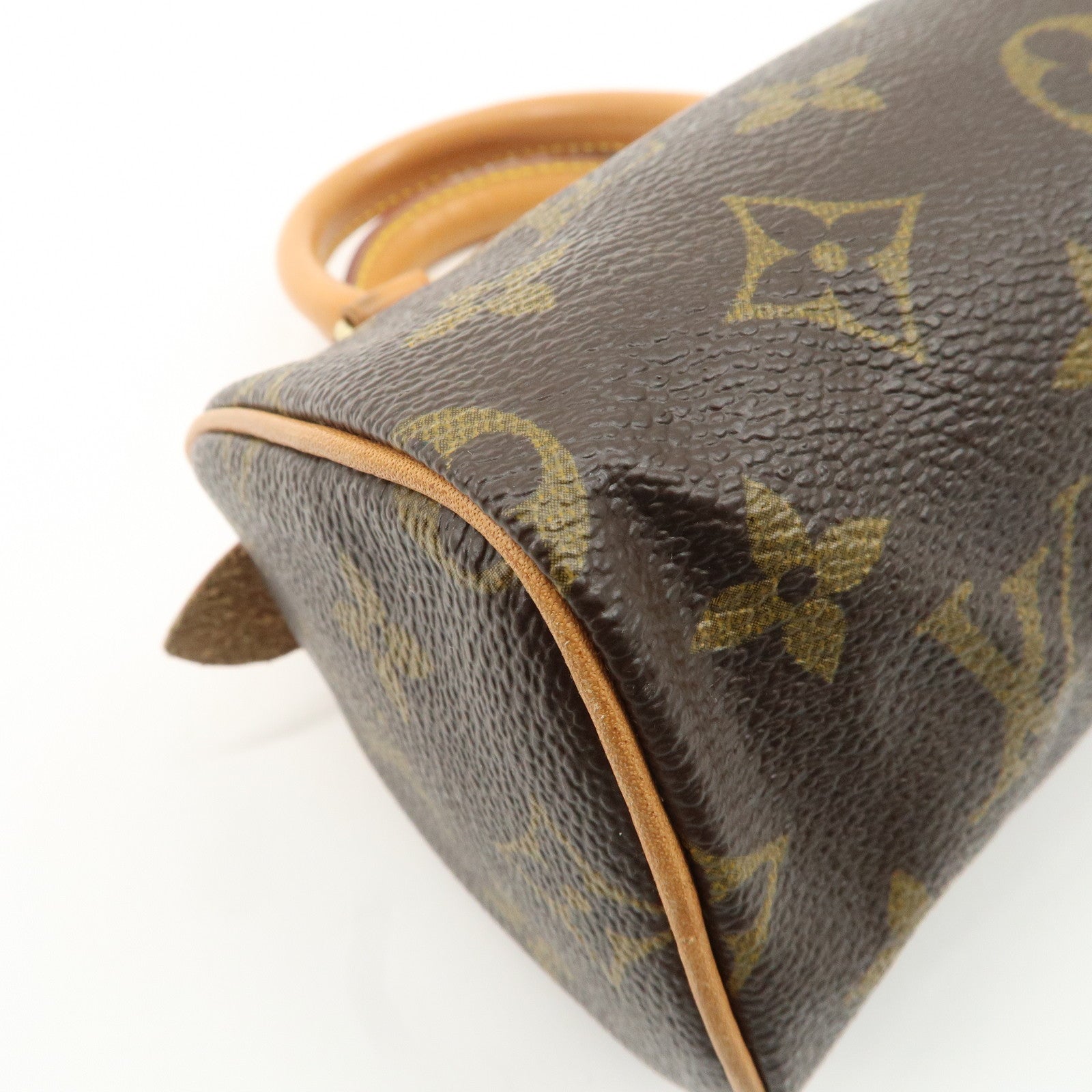 Louis Vuitton Monogram Mini Speedy & Strap M41534 J52314 Used