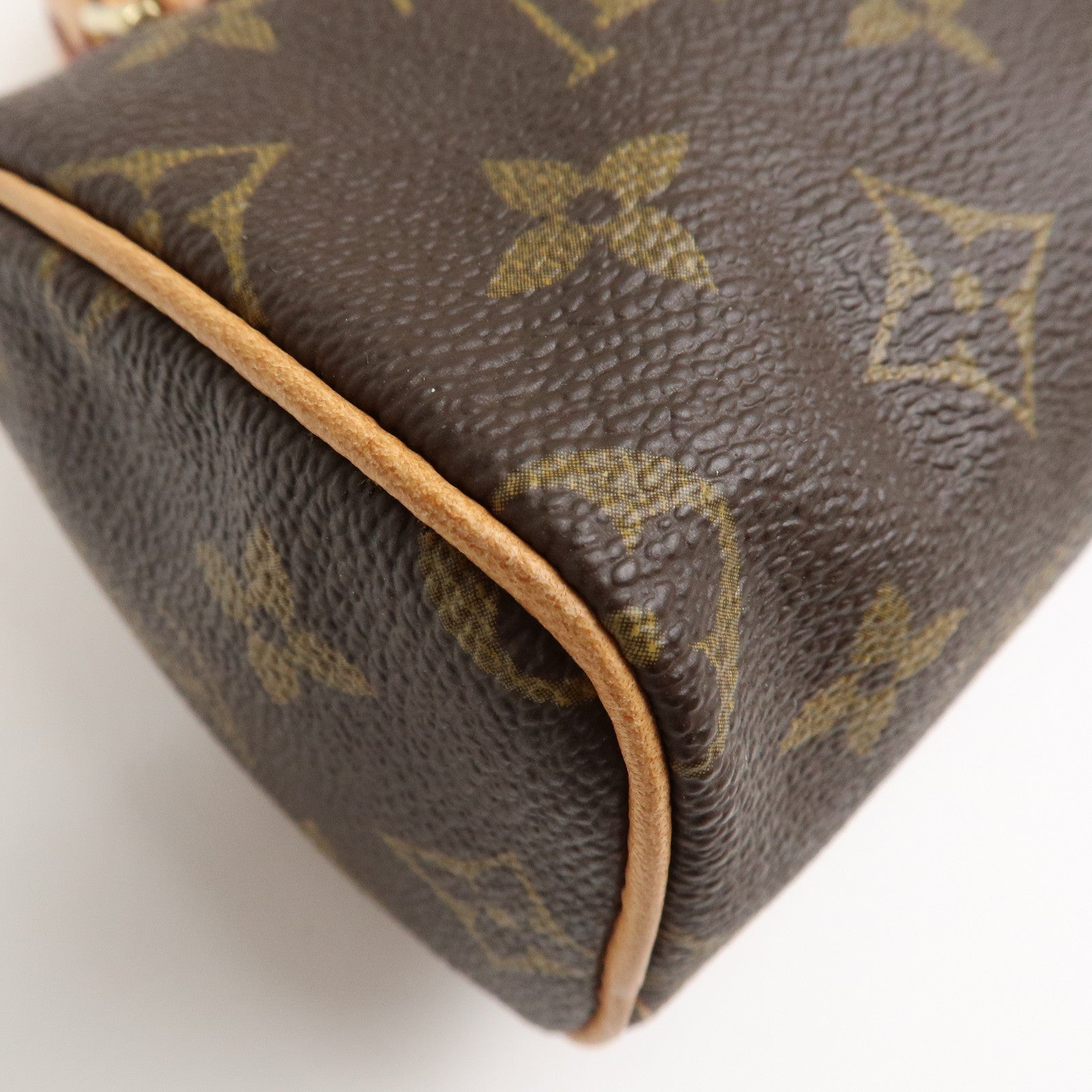 Louis Vuitton Monogram Mini Speedy & Strap M41534 J00145 Used