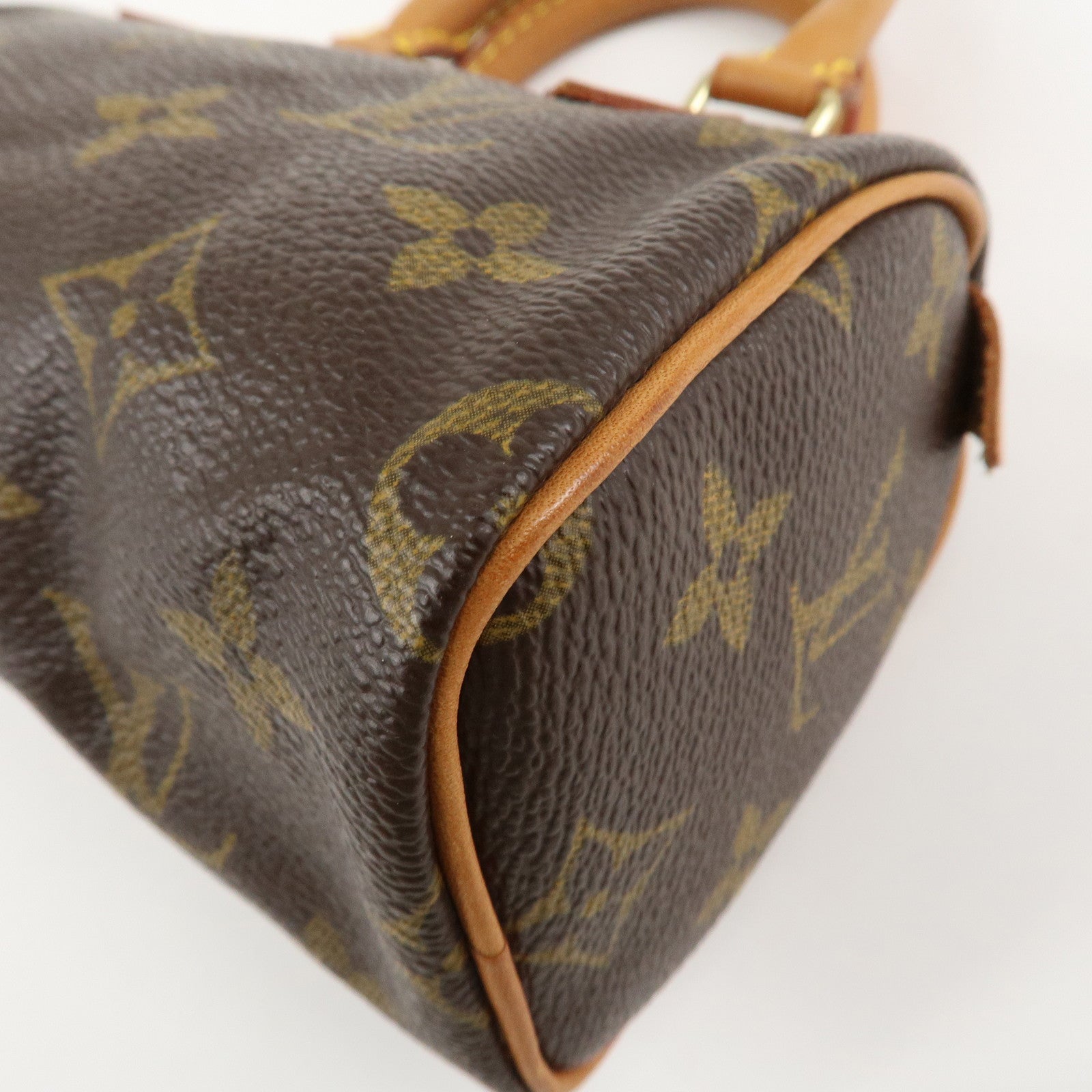 Louis Vuitton Monogram Mini Speedy & Strap M41534 J00145 Used
