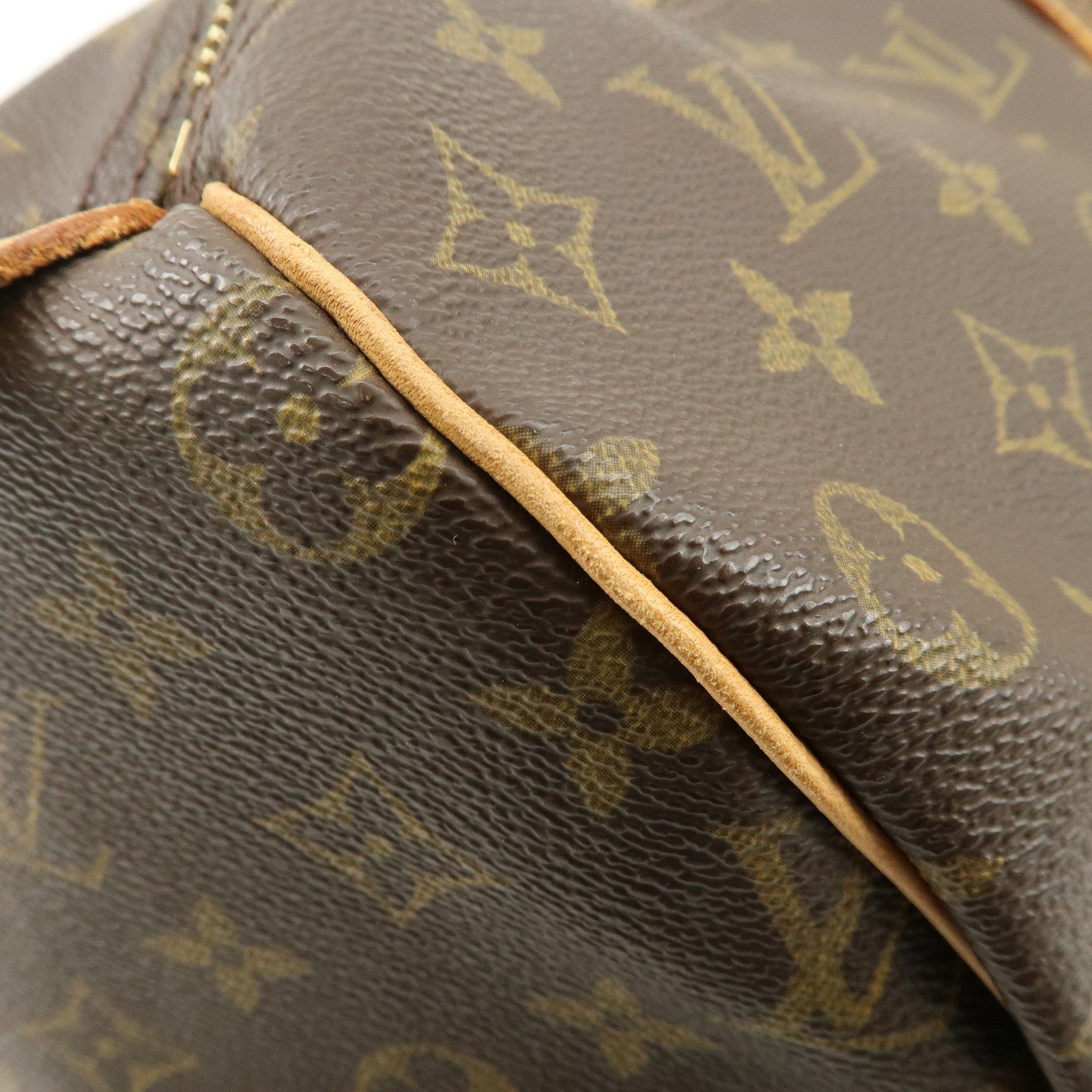 Louis Vuitton Monogram Keep All 50 Bag Boston Bag Brown M41426 Used