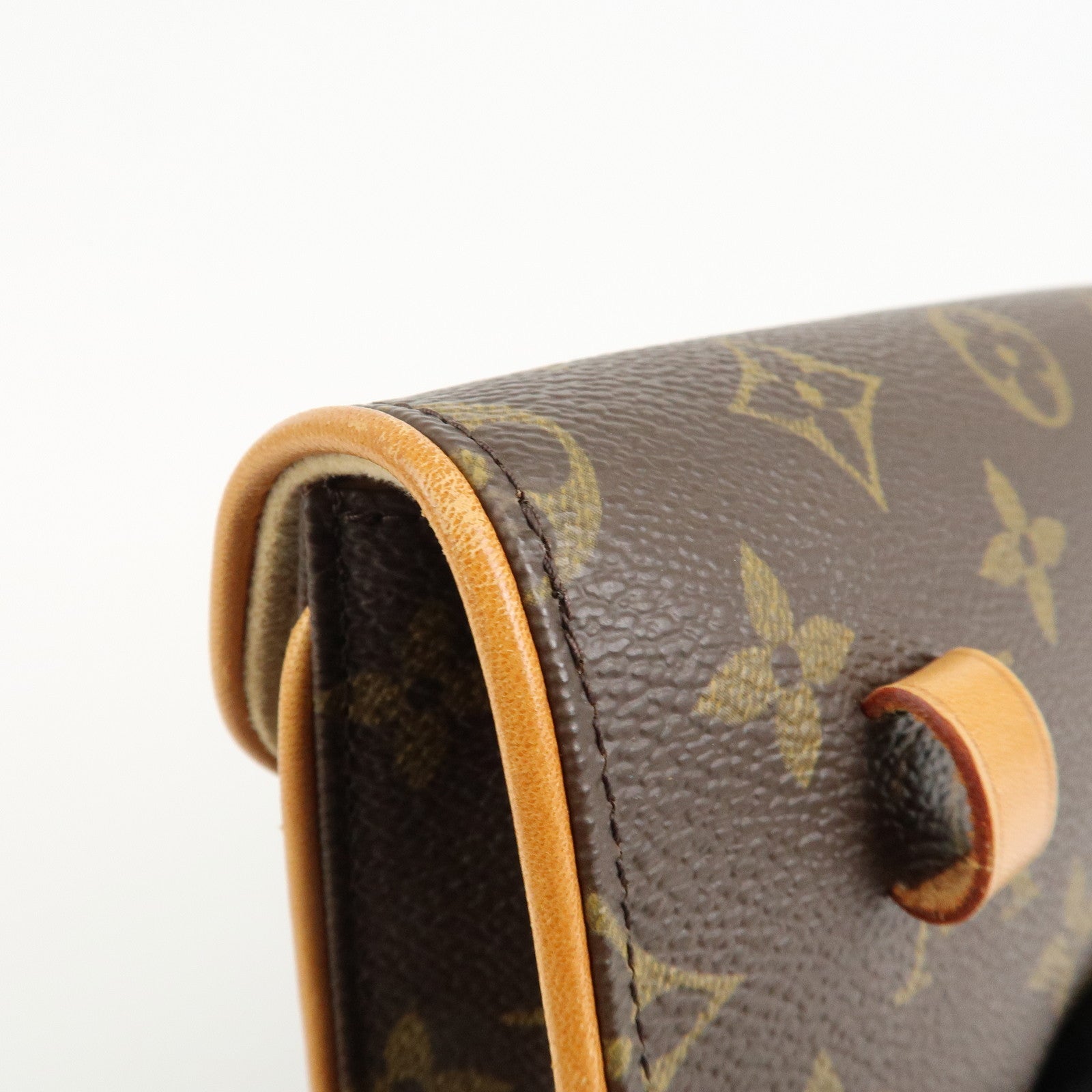 Louis Vuitton Monogram Pochette Florentine Waist Bag Belt M M51855 Used