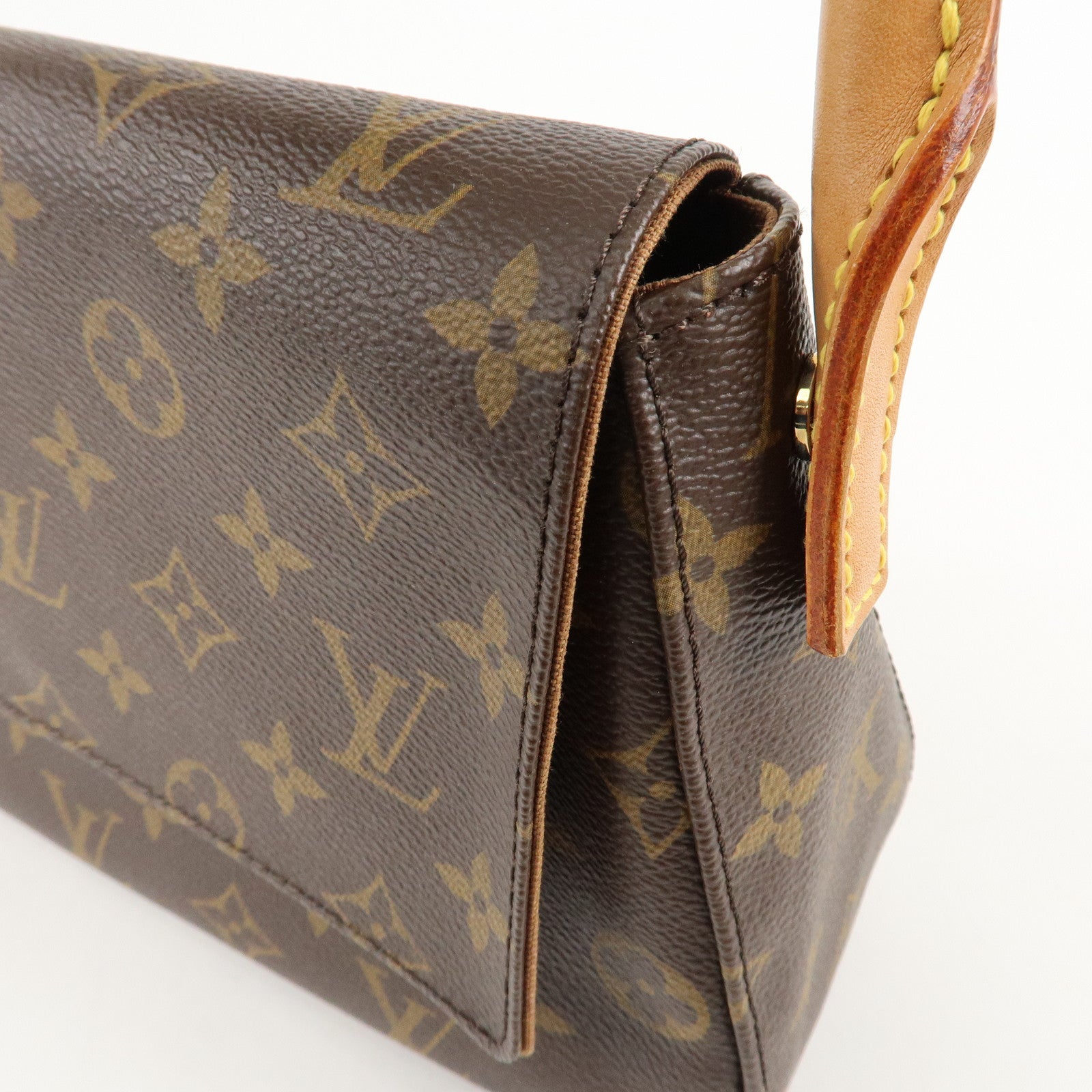 Louis Vuitton Monogram Mini Looping Shoulder Bag Hand Bag M51147 Used