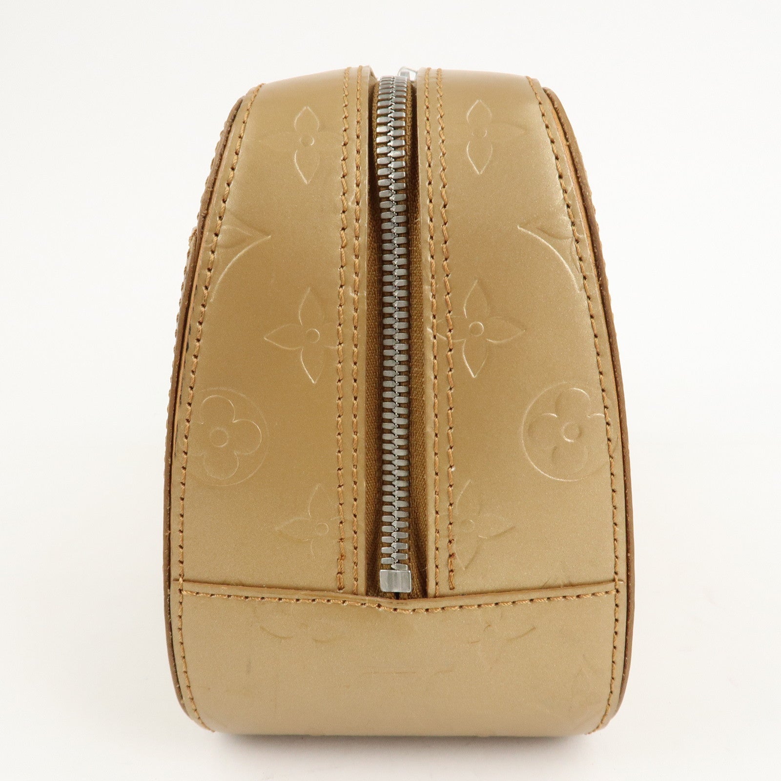 Louis Vuitton Monogram Matte Shelton Hand Bag Ambre M55177 Used