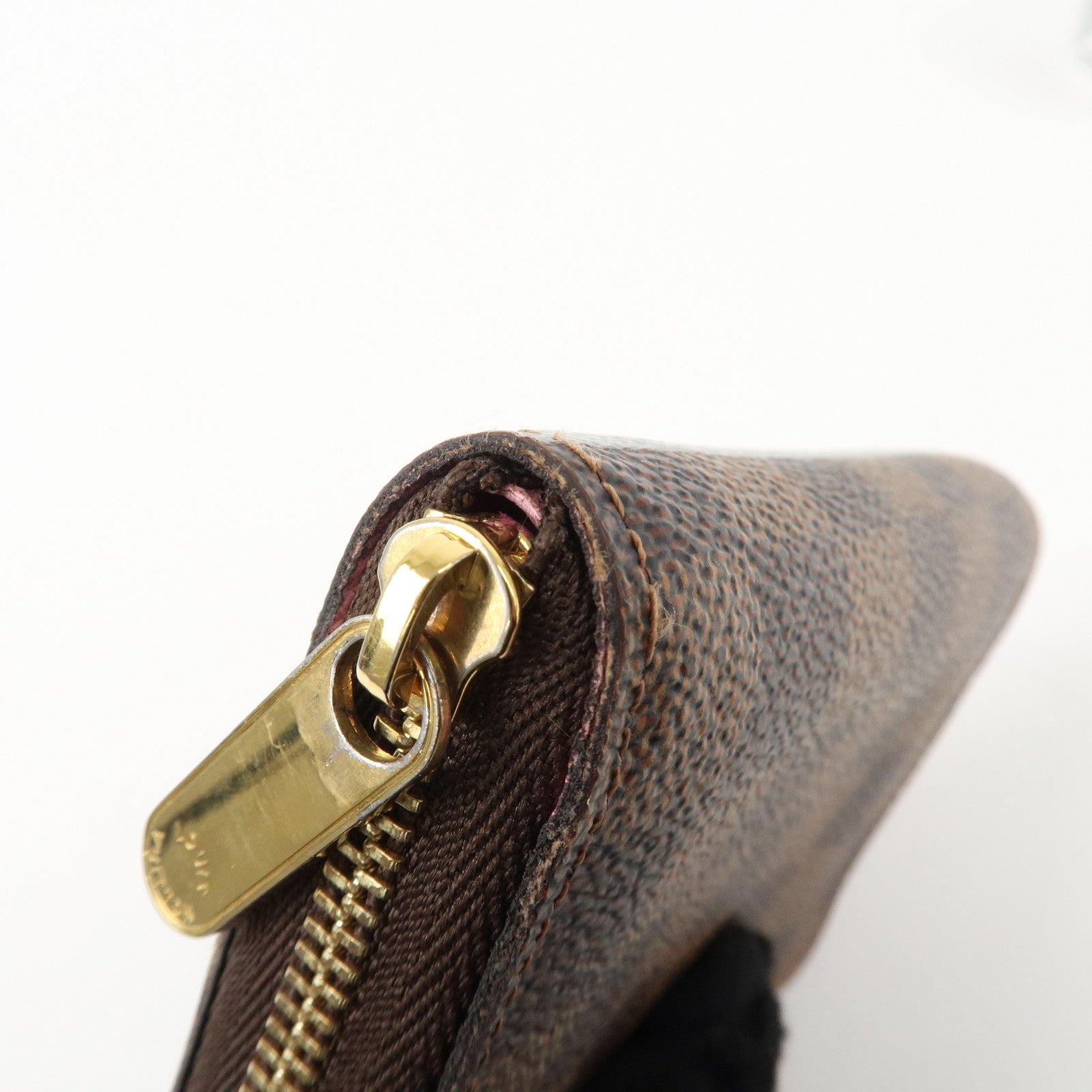 Louis Vuitton Damier Zippy Coin Purse Vivienne Brown N63552 Used