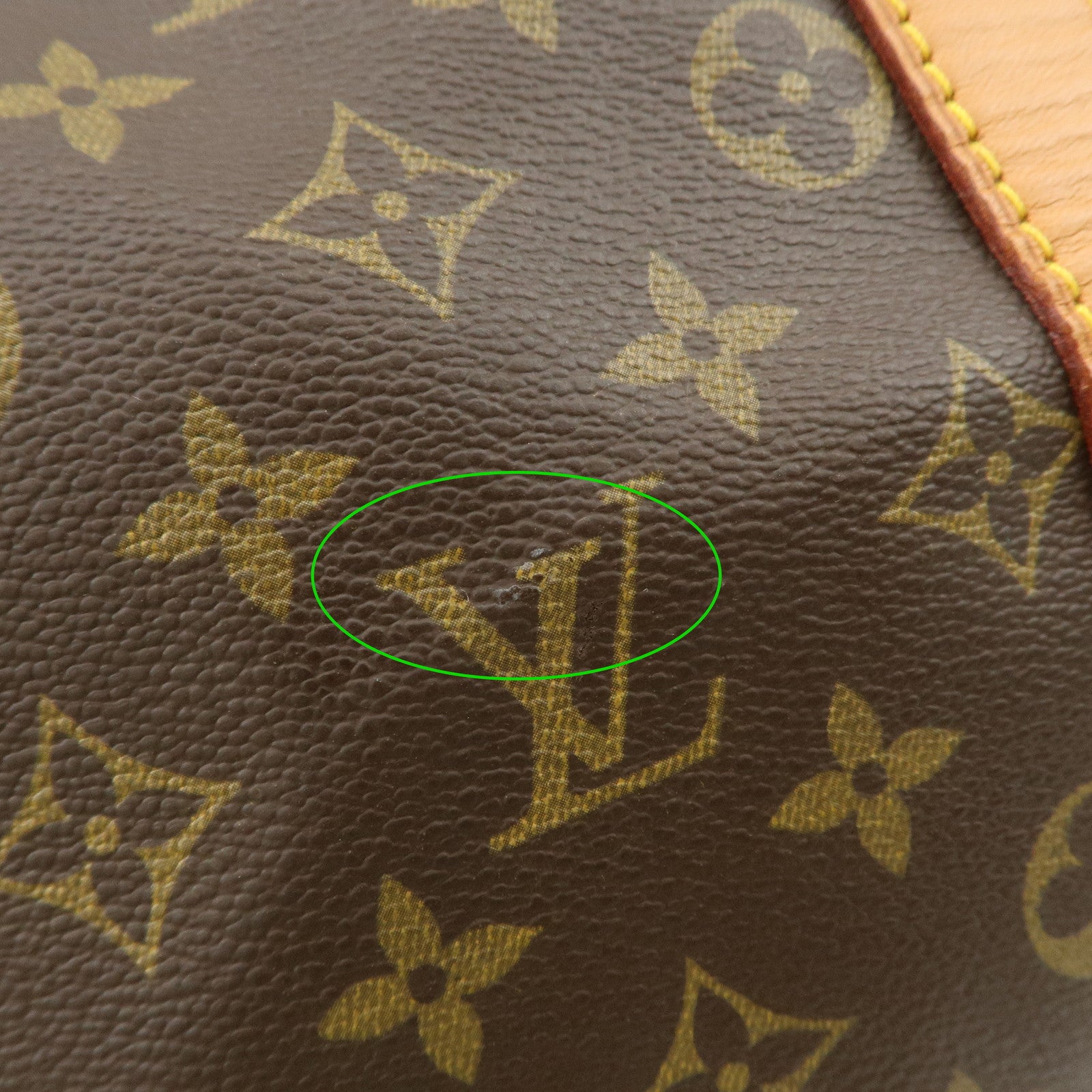 Louis Vuitton Monogram Keep All 45 Boston Bag M41428 Used