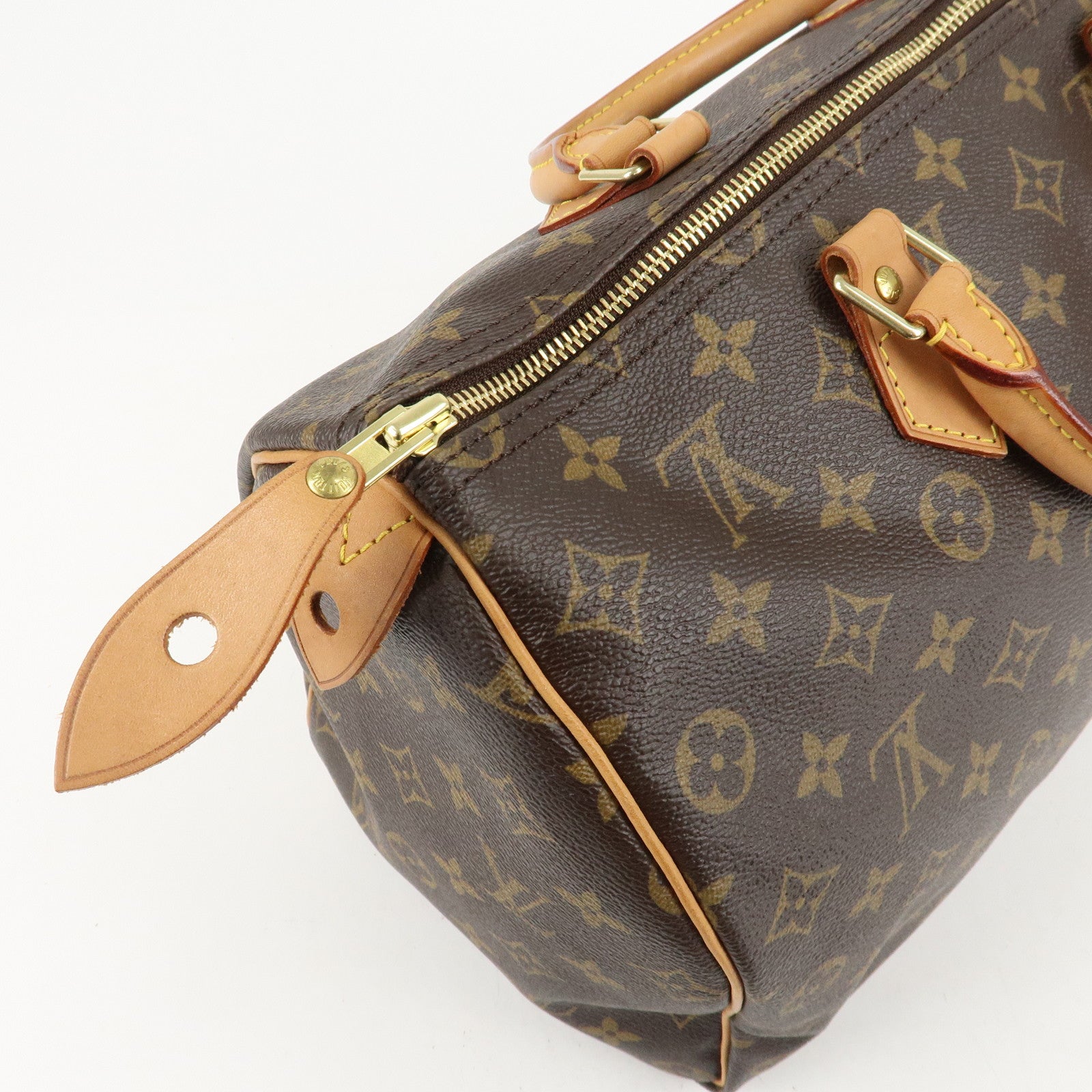 Louis Vuitton Monogram Speedy 35 Hand Bag Boston Bag M41524 Used