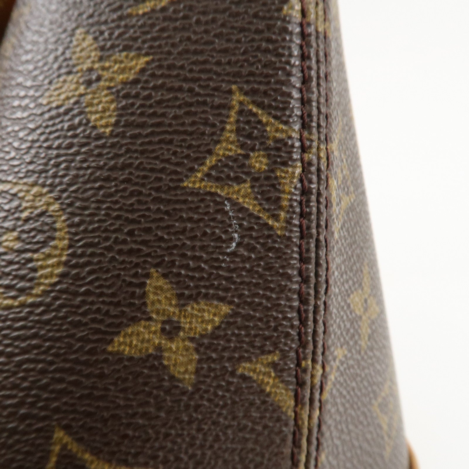 Louis Vuitton Monogram Ellipse Shopping Shoulder Bag Brown M51128 Used