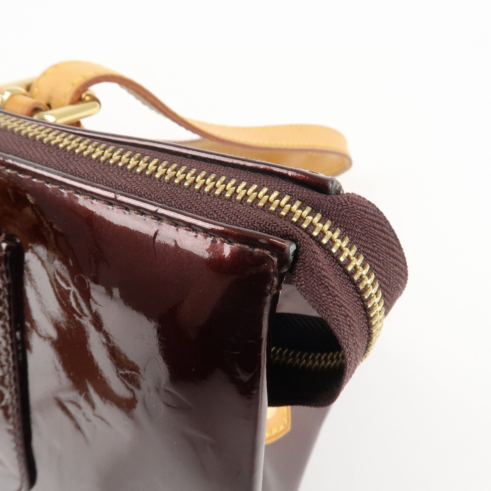 Louis Vuitton Monogram Vernis Rosewood Avenue Hand Bag M93510 Used