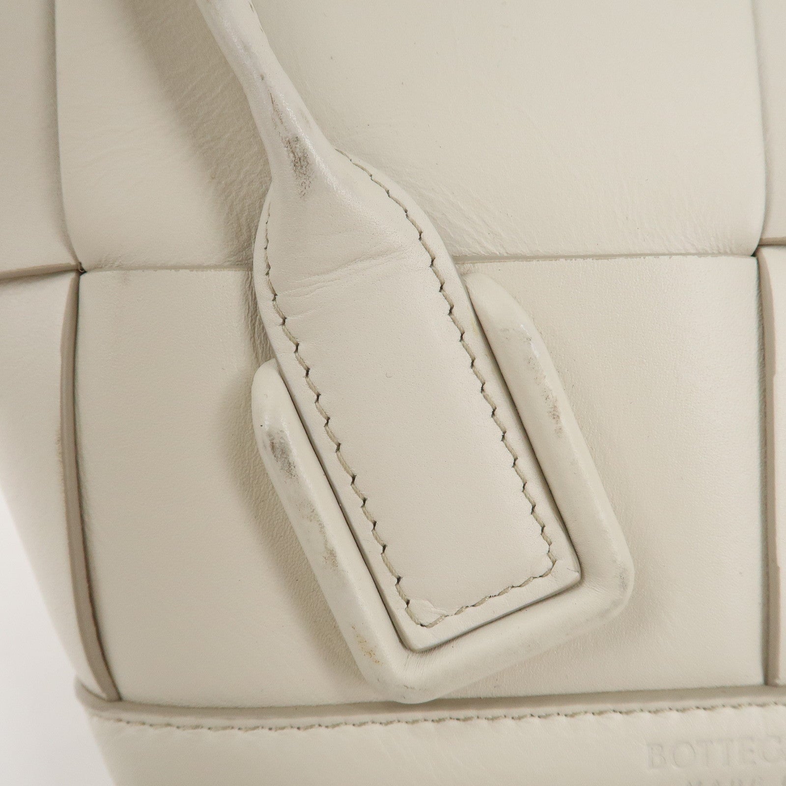 BOTTEGA VENETA Intrecciato Leather Mini The Arco 2Way Bag 600606 Used