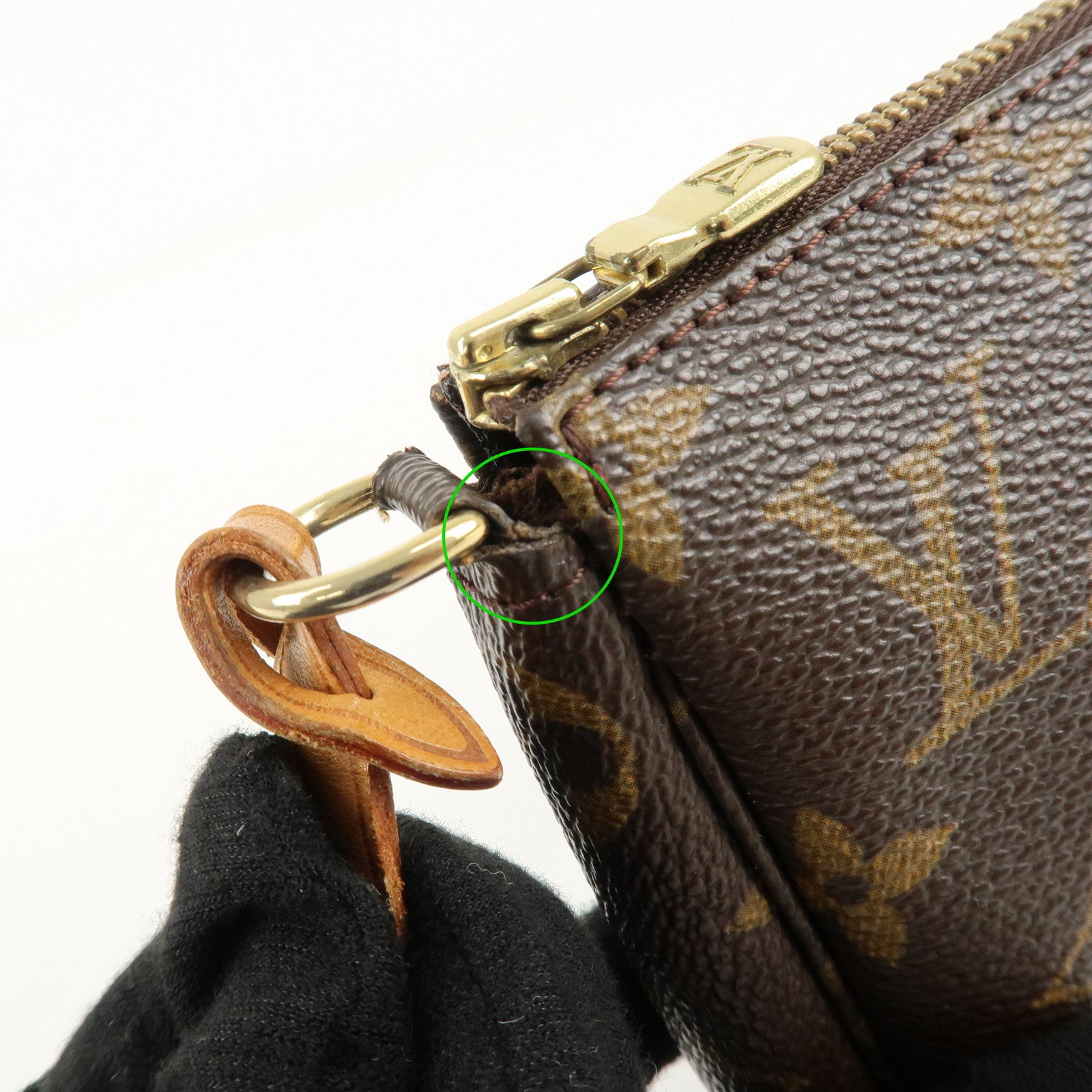 Louis Vuitton Monogram Pochette Accessoires Pouch M51980 Used