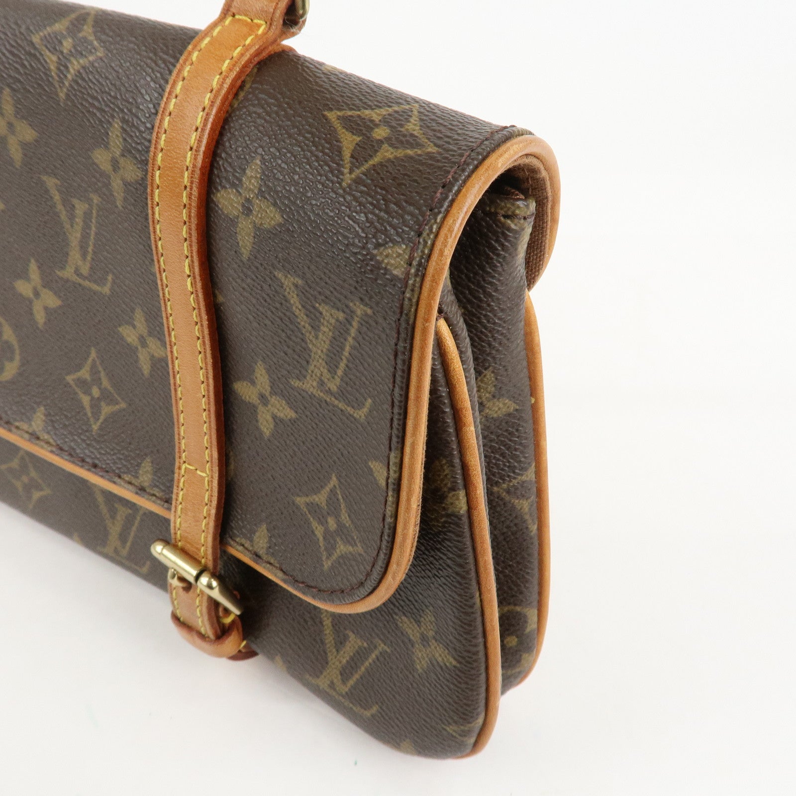 Louis Vuitton Monogram Marelle Shoulder Bag Brown M51157 Used