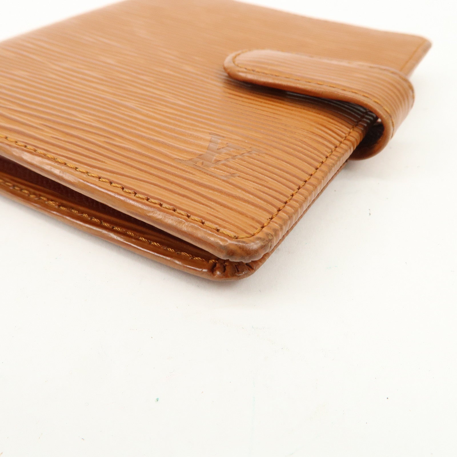 Louis Vuitton Epi Set of 2 Compact Wallet M63484 M63558 Used