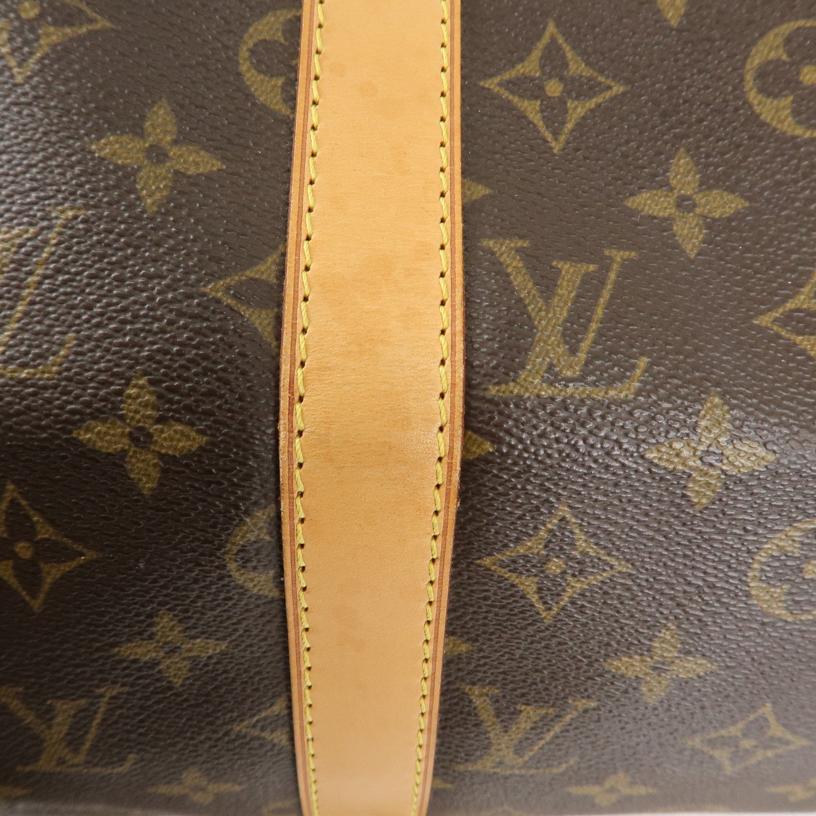 Louis Vuitton Monogram Keep All Bandouliere 50 Boston Bag M41416 Used