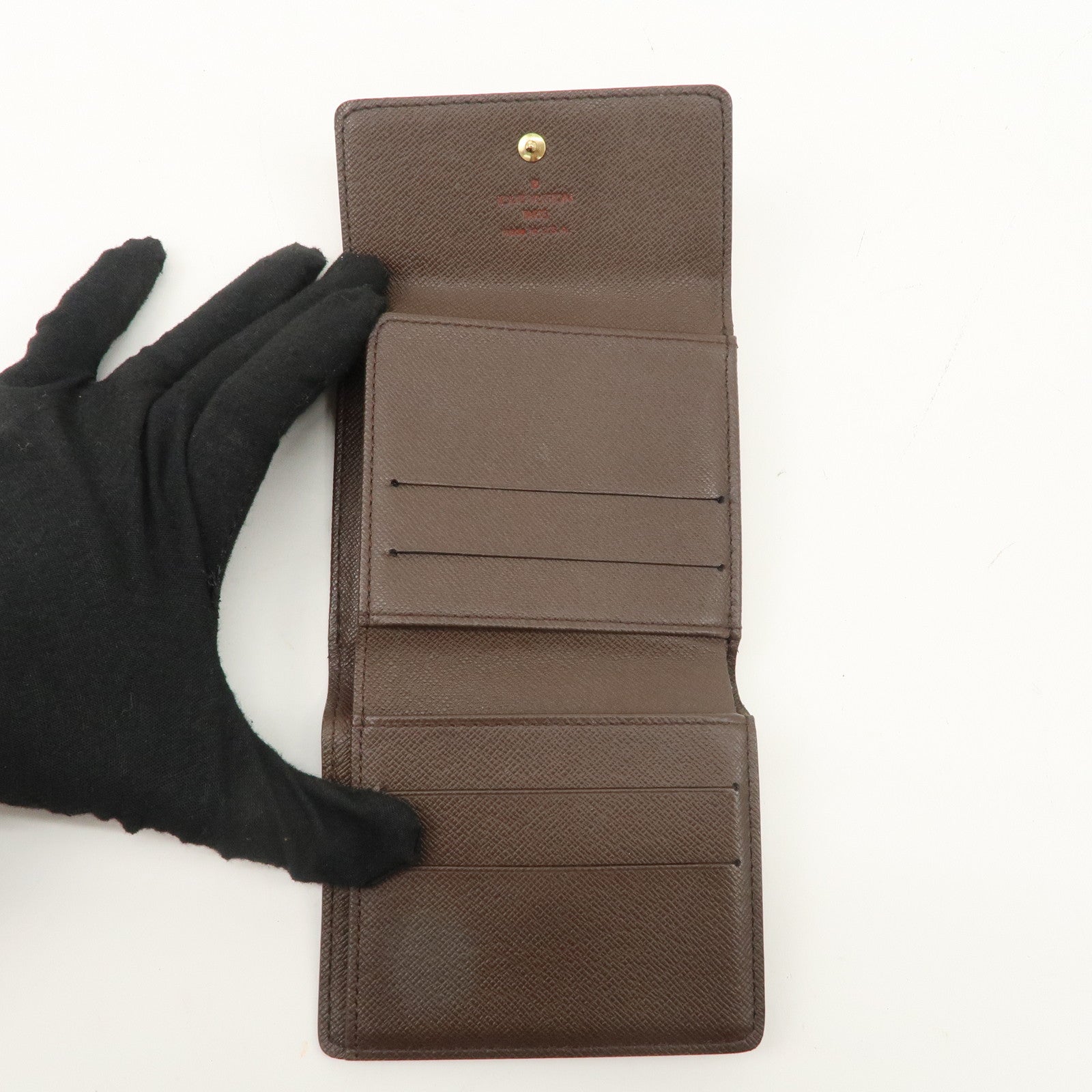 Louis Vuitton Damier Porte Monnaie Bier Carte Credit N61652 Used