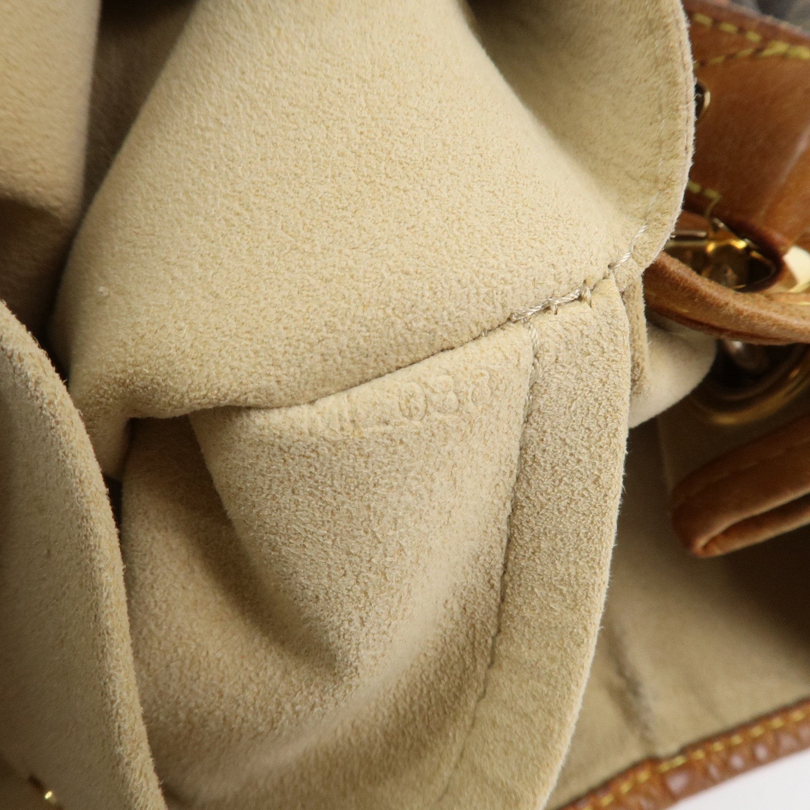 Louis Vuitton Monogram Galliera PM Shoulder Bag Brown M56382