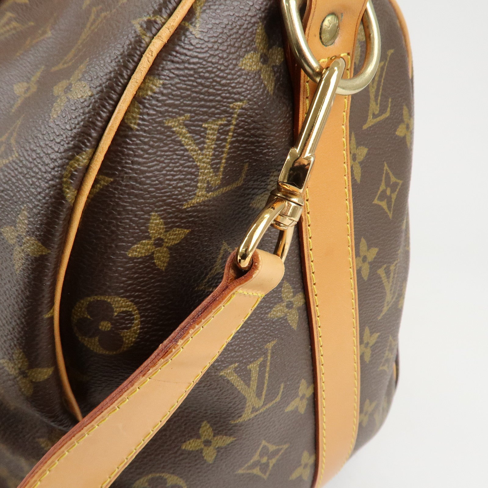 Louis Vuitton Monogram Keep All Bandouliere 45 Boston Bag M41418 Used