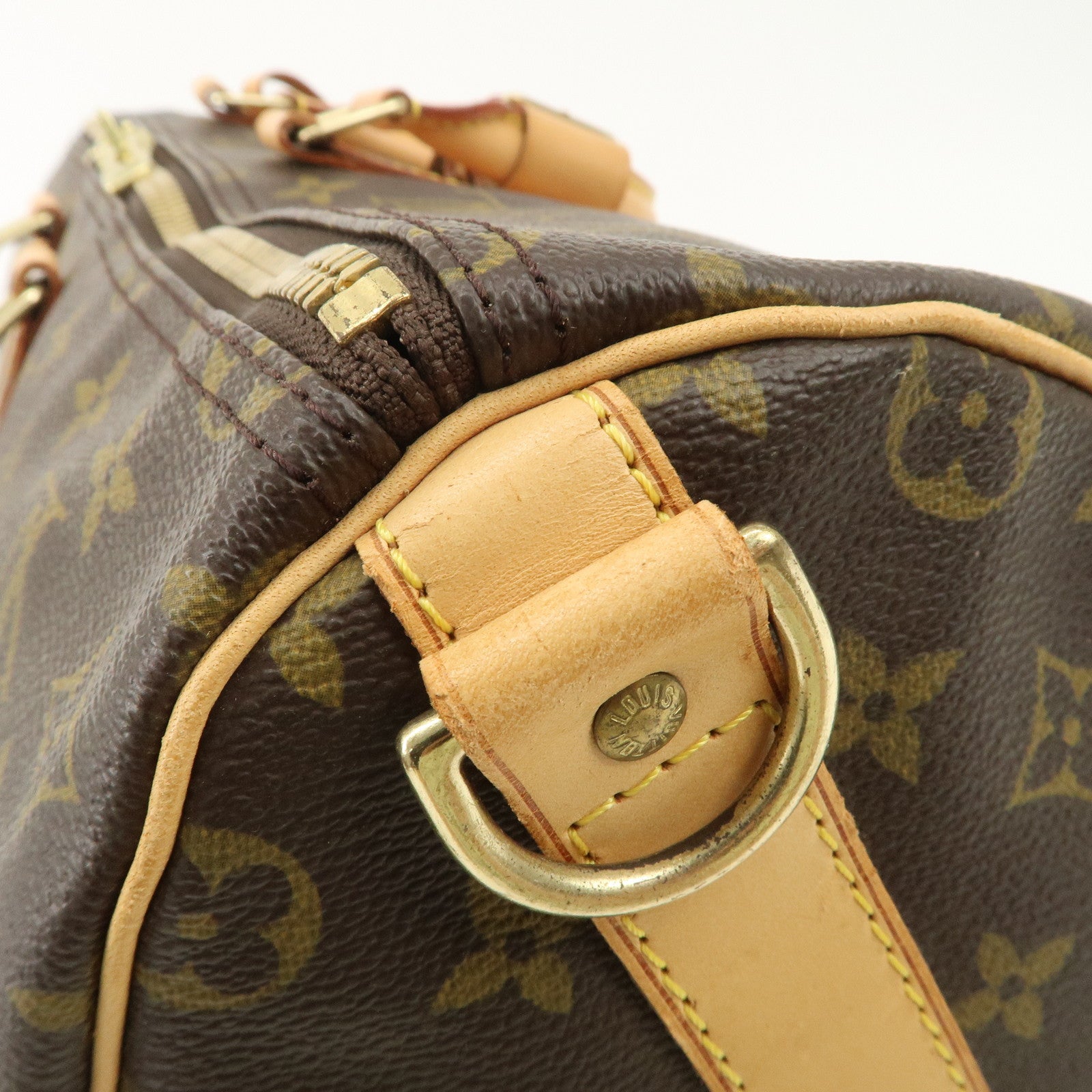 Louis Vuitton Monogram Keep All Bandouliere 50 Boston Bag M41416 Used
