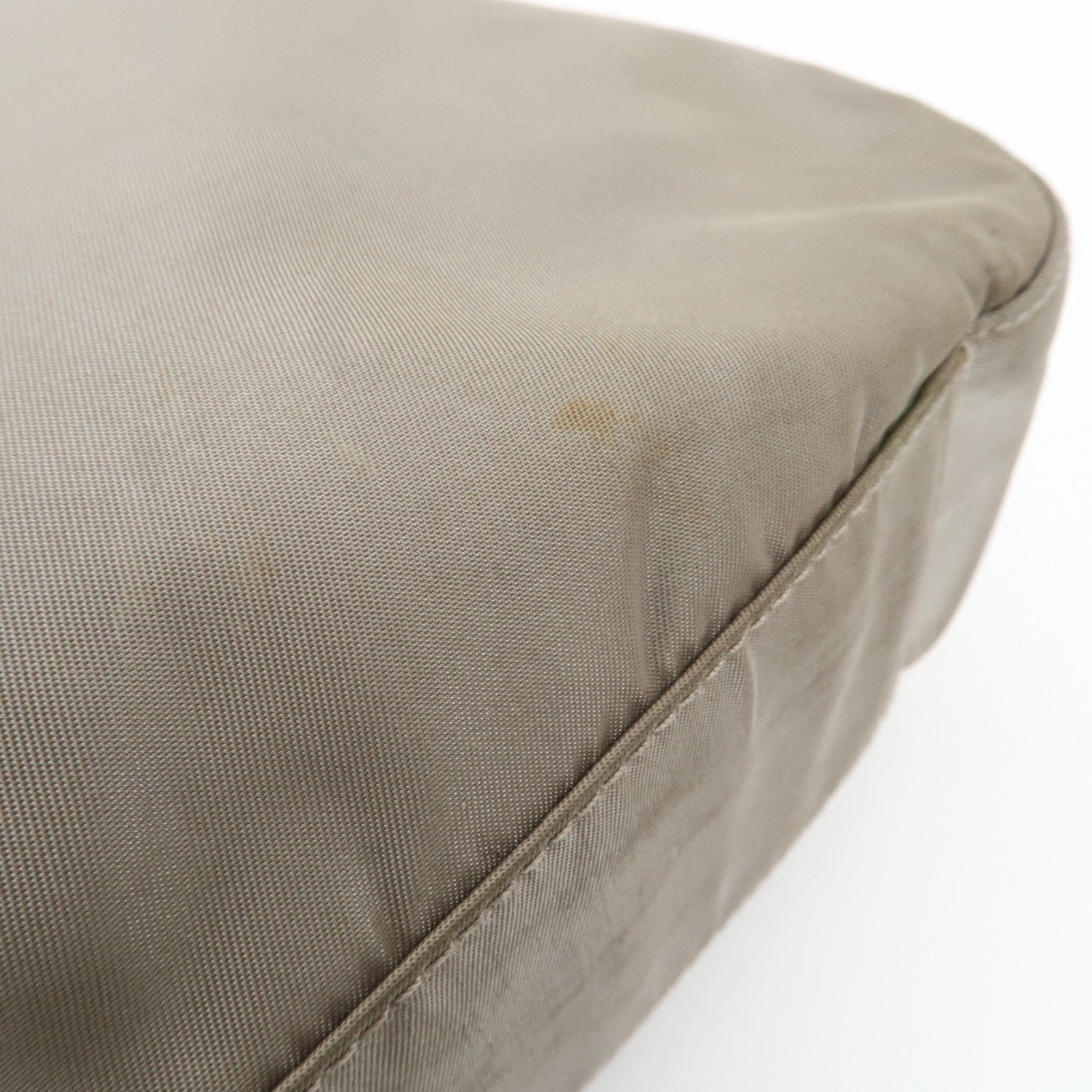 PRADA Nylon Shoulder Bag Gray Used