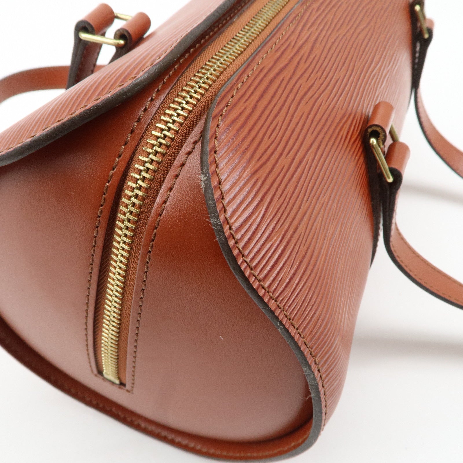 Louis Vuitton Epi Soufflot Shoulder Bag Kenya Brown M52223 Used