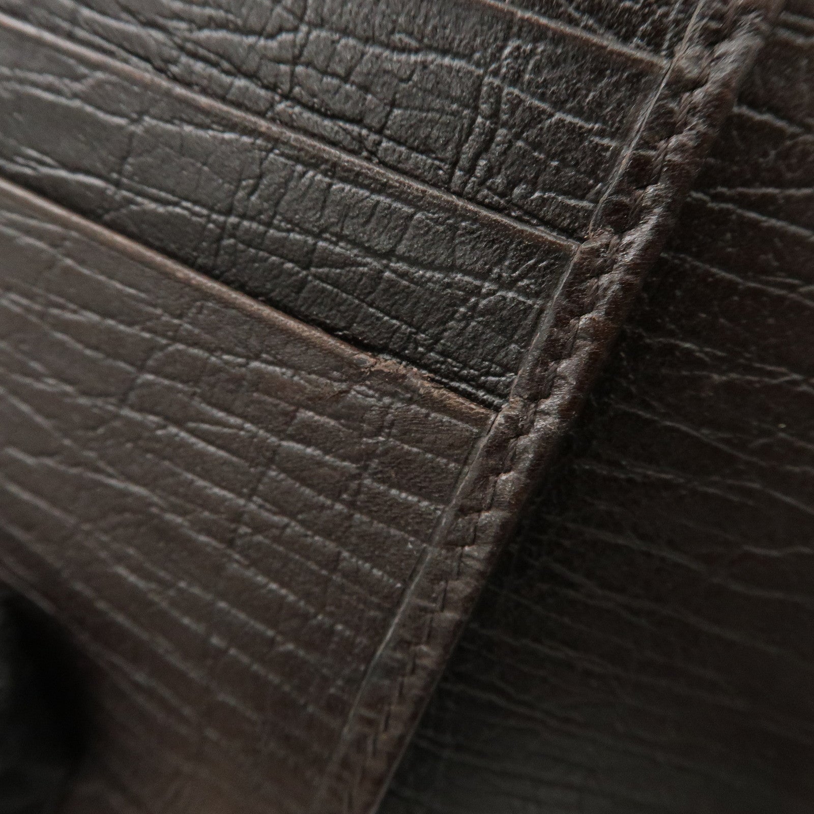 GUCCI Sherry GG Canvas Leather Notebook Cover Planner Cover 115240 Used