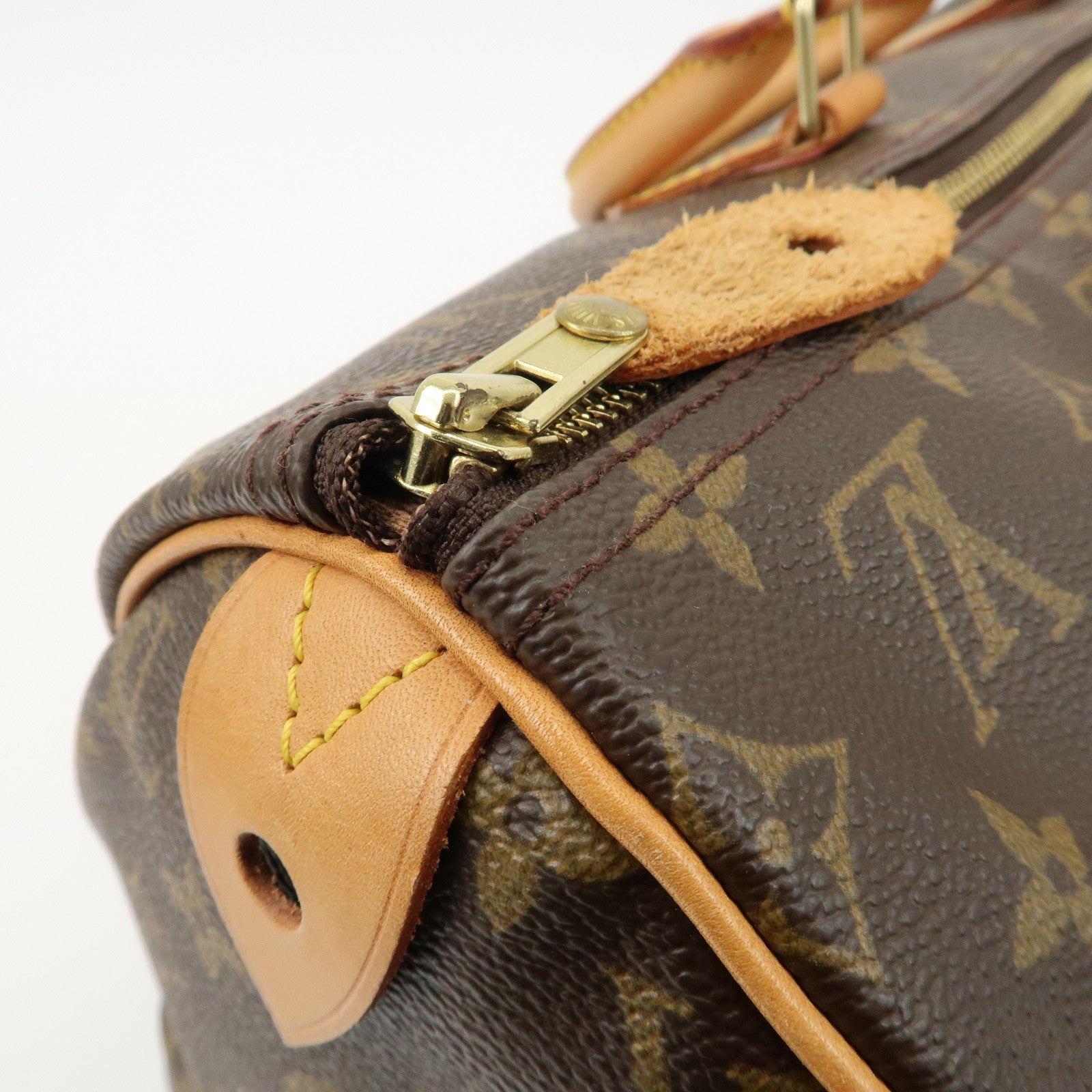 Louis Vuitton Monogram Speedy 40 Hand Bag Boston Bag M41522 Used
