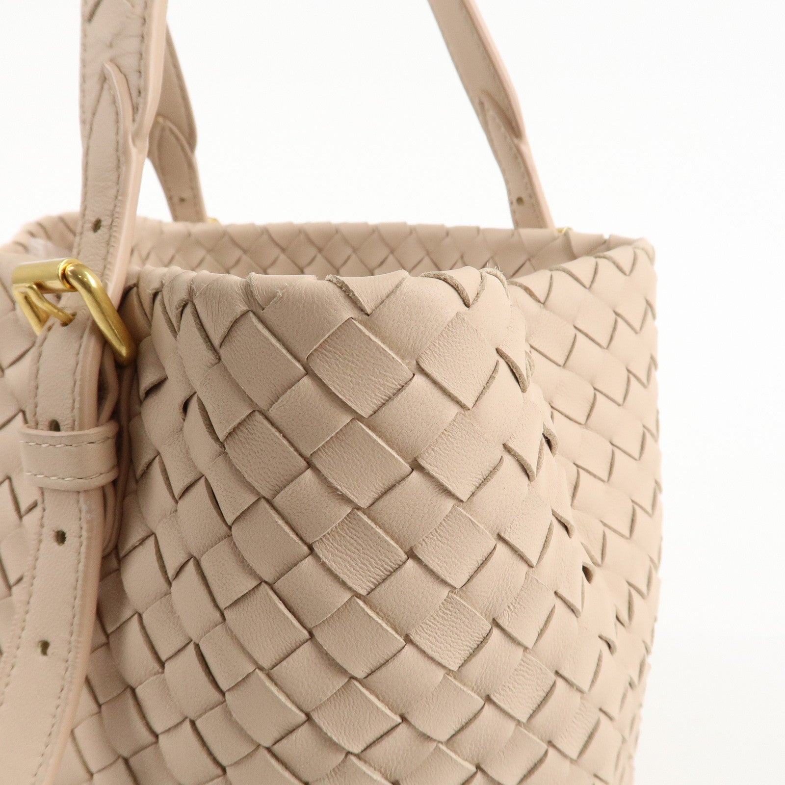 BOTTEGA VENETA Intrecciato Leather Medium Chester Tote Bag 337260 Used